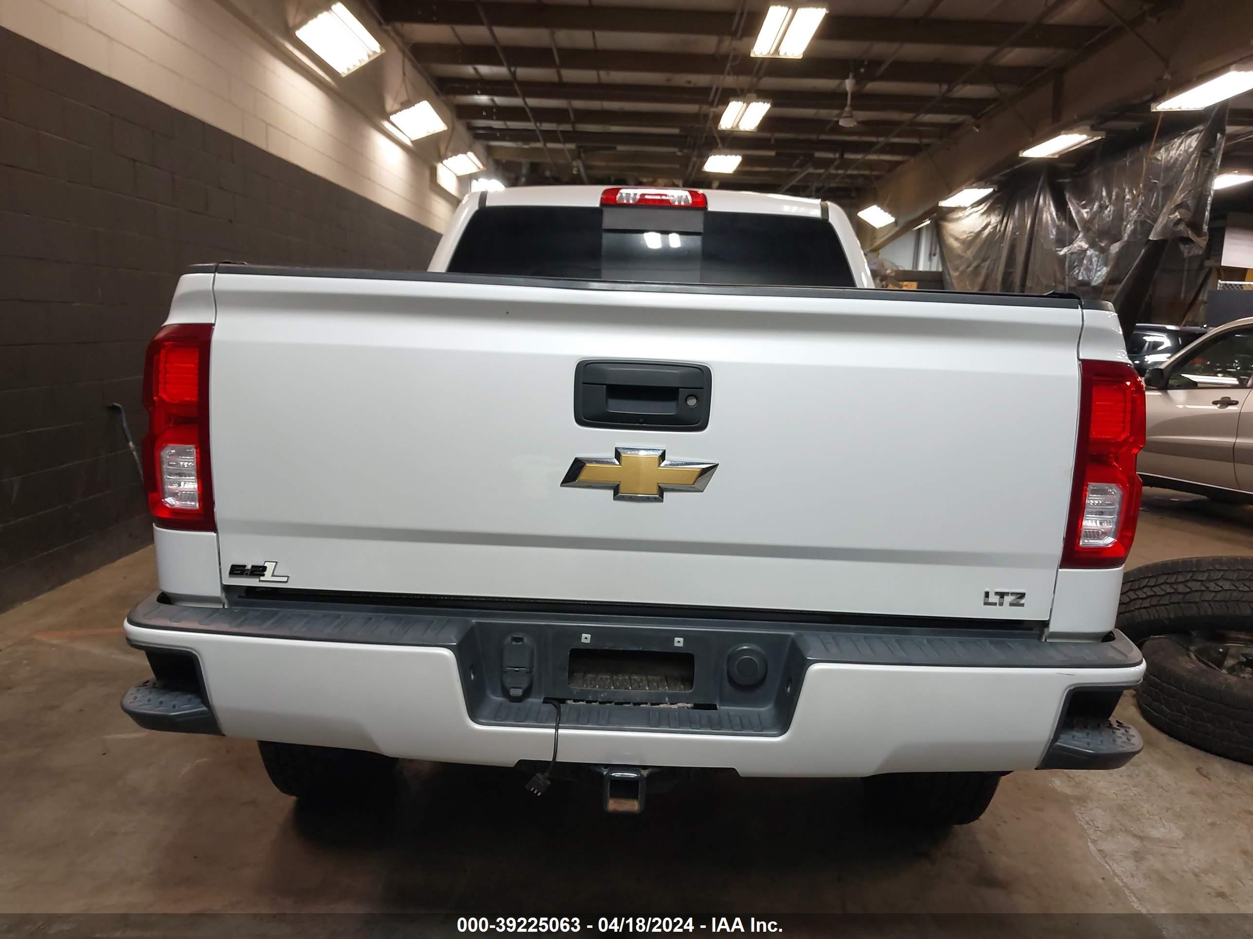 2018 Chevrolet Silverado 1500 2Lz vin: 3GCUKSEJ5JG454511