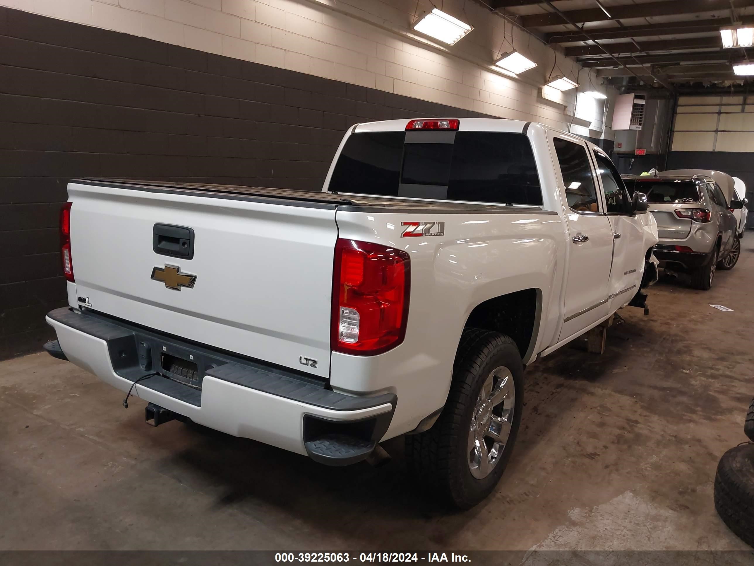 2018 Chevrolet Silverado 1500 2Lz vin: 3GCUKSEJ5JG454511