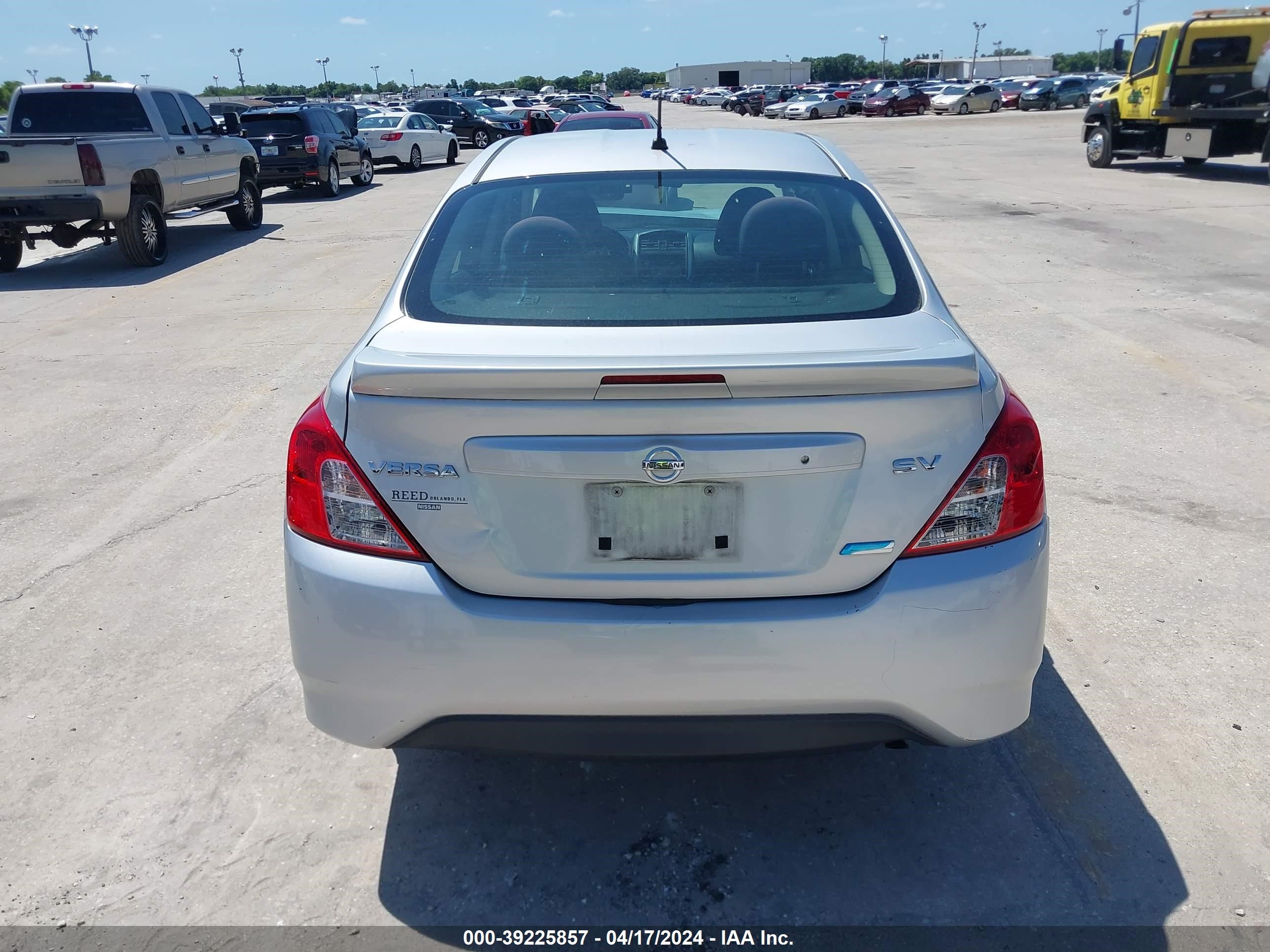 2016 Nissan Versa 1.6 Sv vin: 3N1CN7APXGL846705