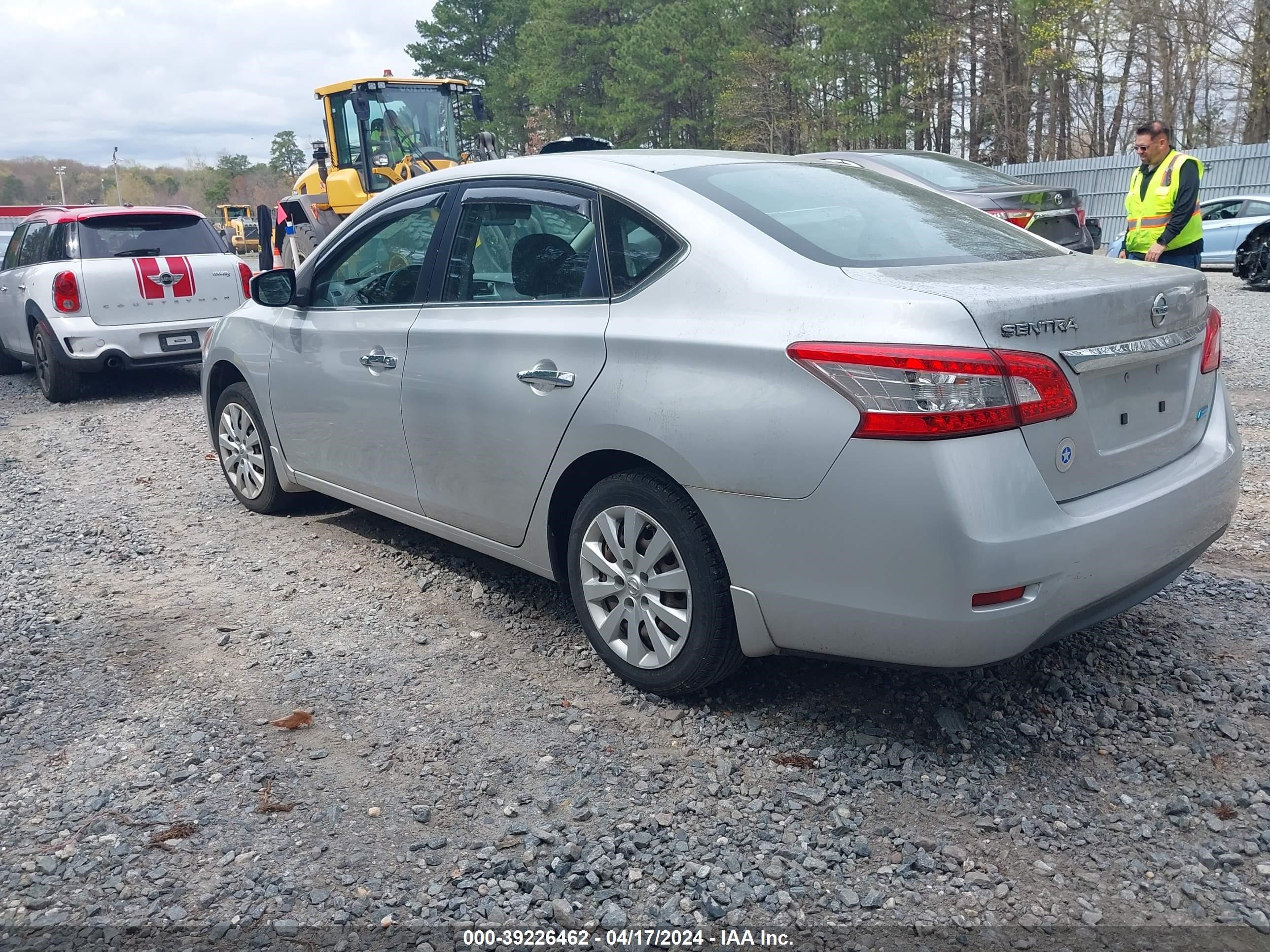 2014 Nissan Sentra Fe+ S/Fe+ Sv/S/Sl/Sr/Sv vin: 3N1AB7AP6EY237675