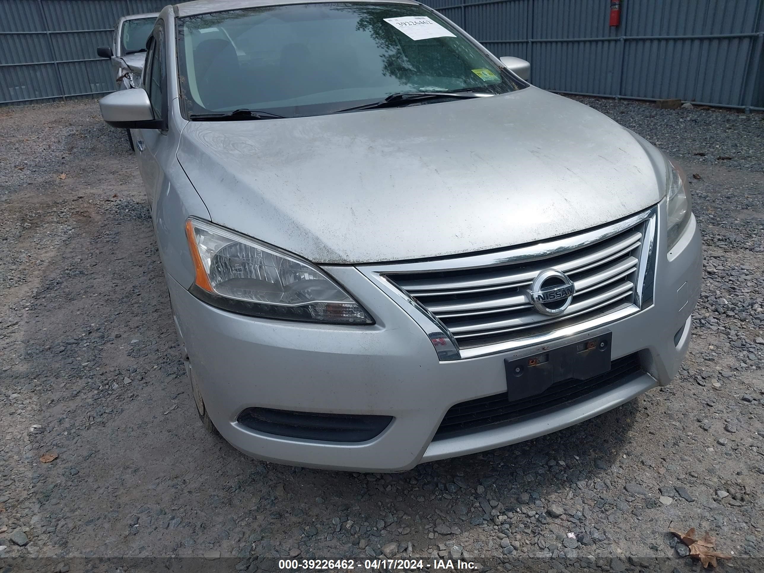 2014 Nissan Sentra Fe+ S/Fe+ Sv/S/Sl/Sr/Sv vin: 3N1AB7AP6EY237675