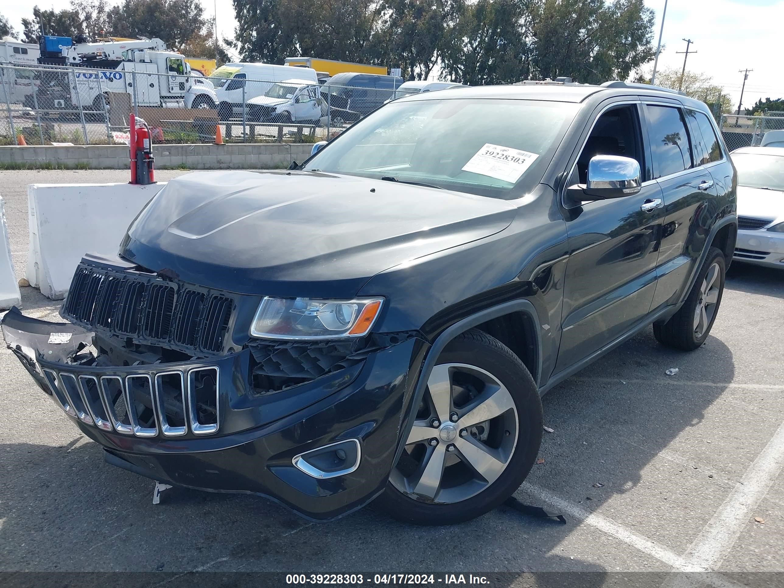 2014 Jeep Grand Cherokee Limited vin: 1C4RJFBG2EC129509