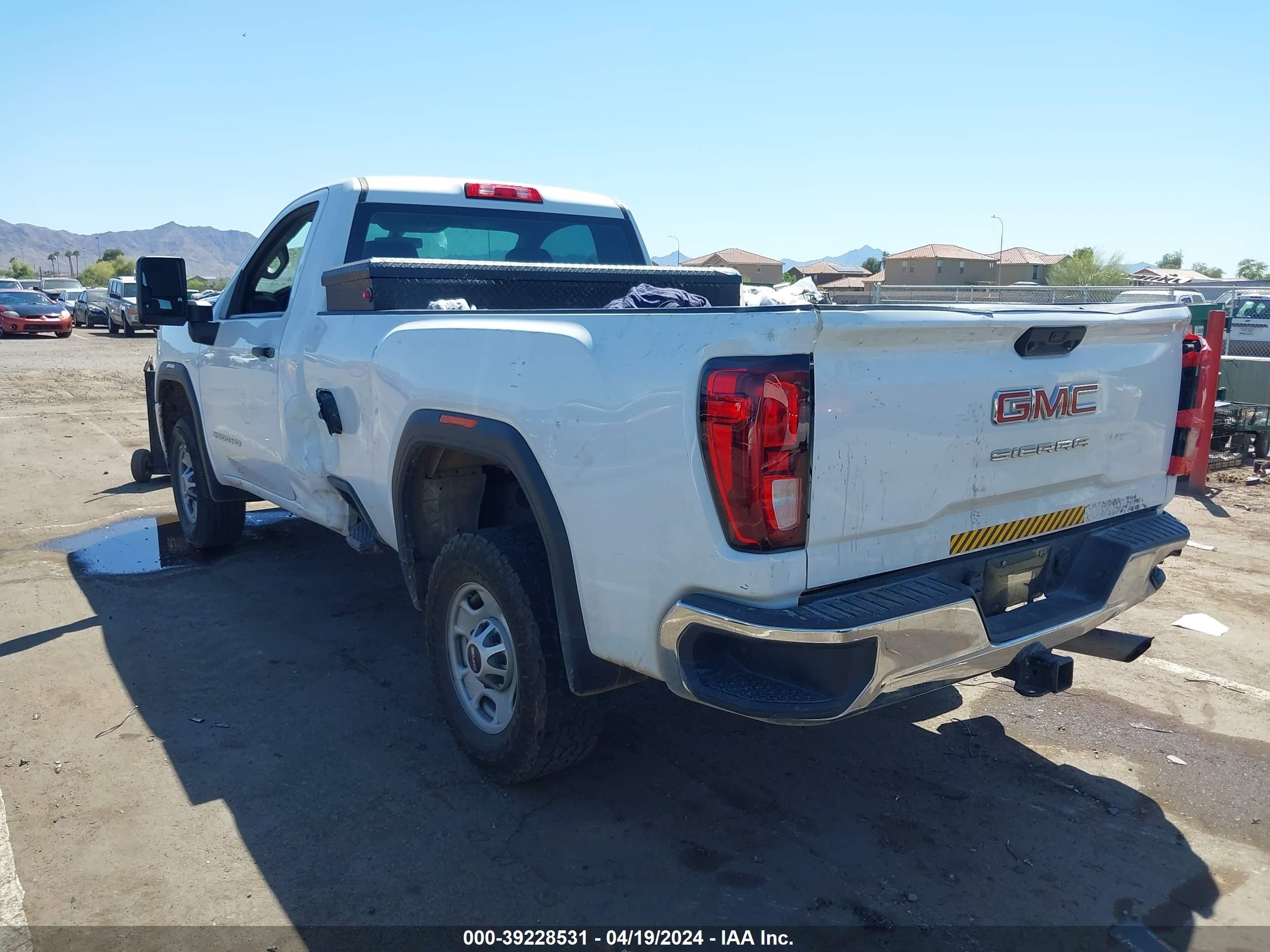 2021 GMC Sierra 2500Hd 2Wd Regular Cab Long Bed vin: 1GT08LE79MF281217