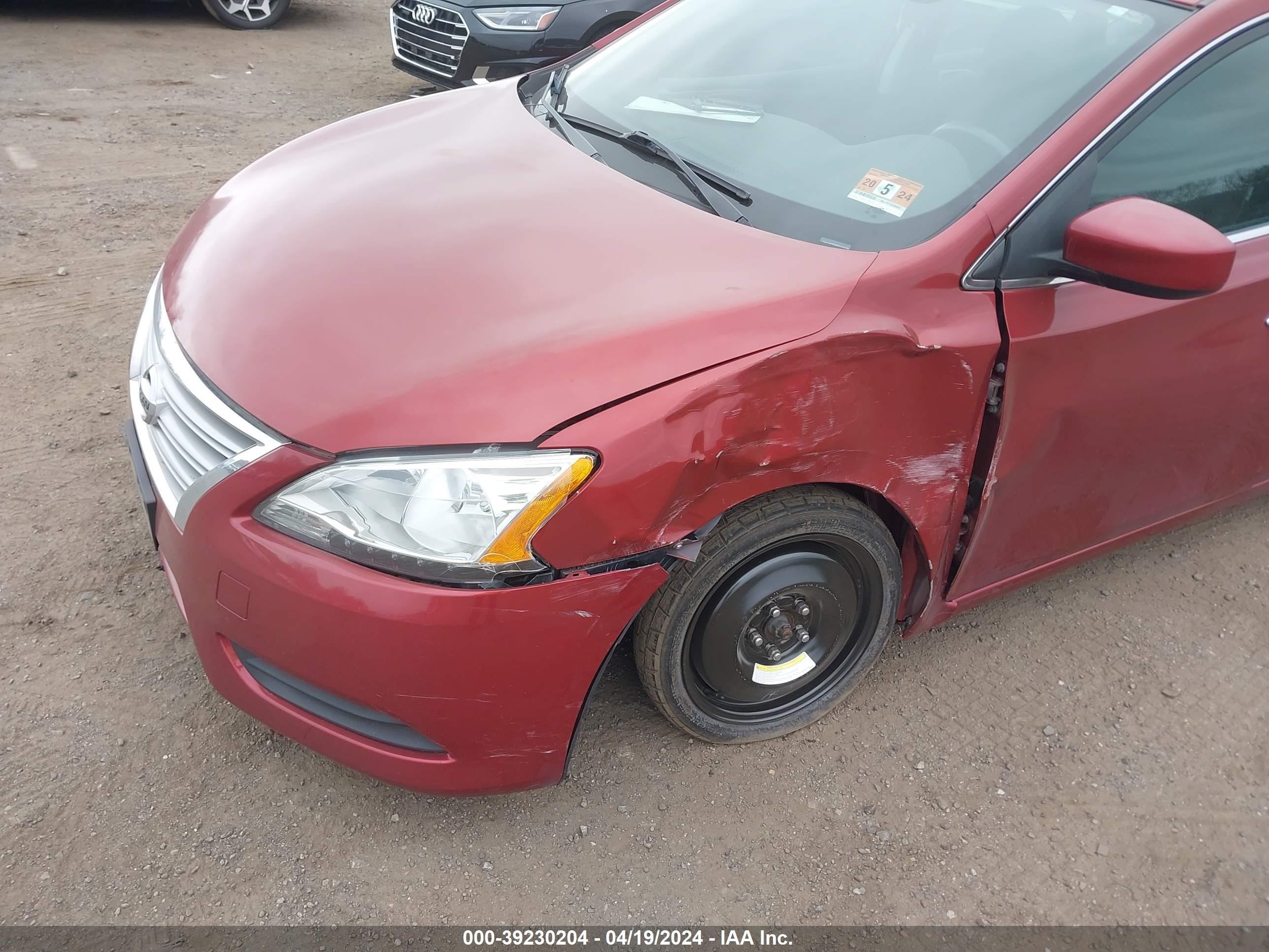 2015 Nissan Sentra Fe+ S/S/Sl/Sr/Sv vin: 3N1AB7AP0FY214796