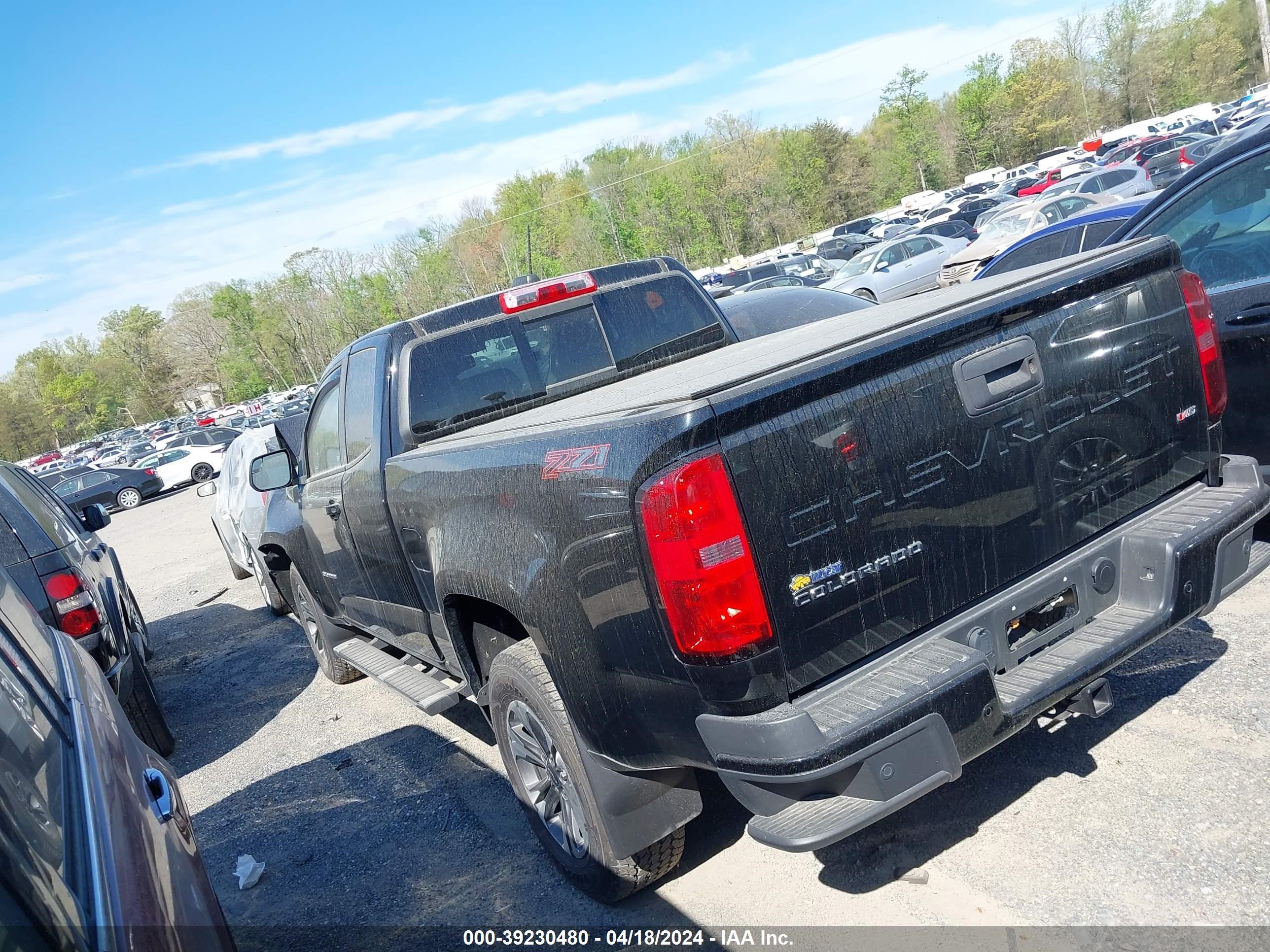 2021 Chevrolet Colorado 4Wd Long Box Z71 vin: 1GCHTDEN1M1190462