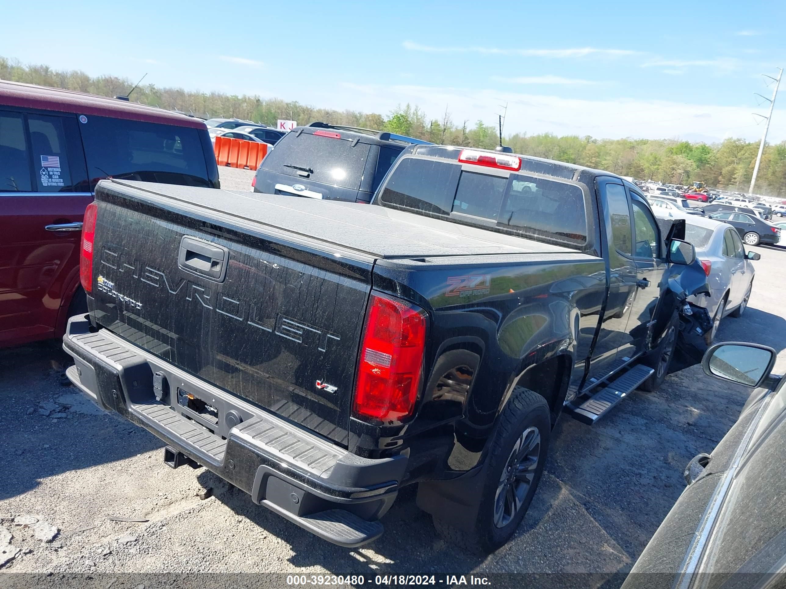 2021 Chevrolet Colorado 4Wd Long Box Z71 vin: 1GCHTDEN1M1190462