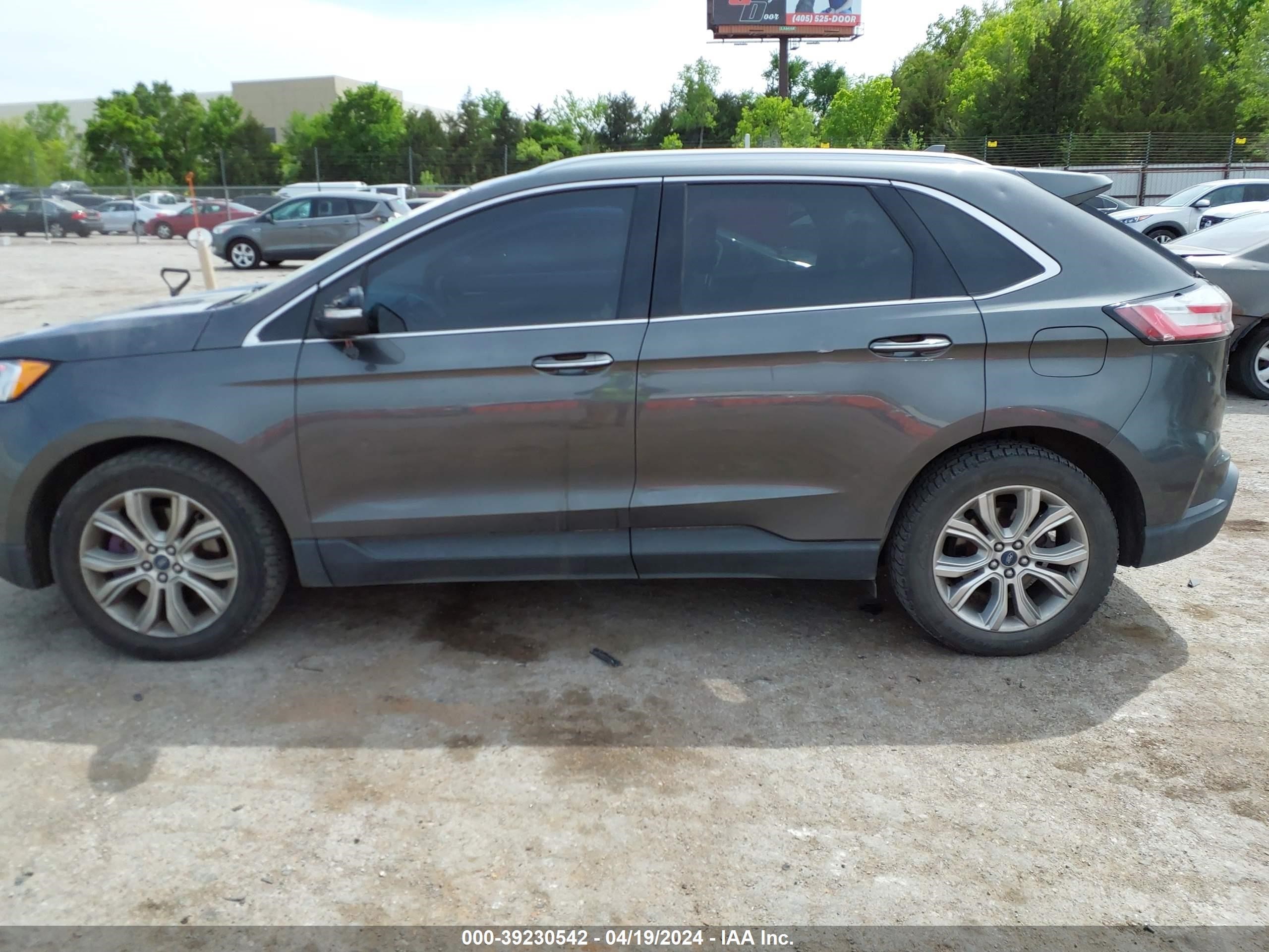 2019 Ford Edge Titanium vin: 2FMPK4K99KBB15317