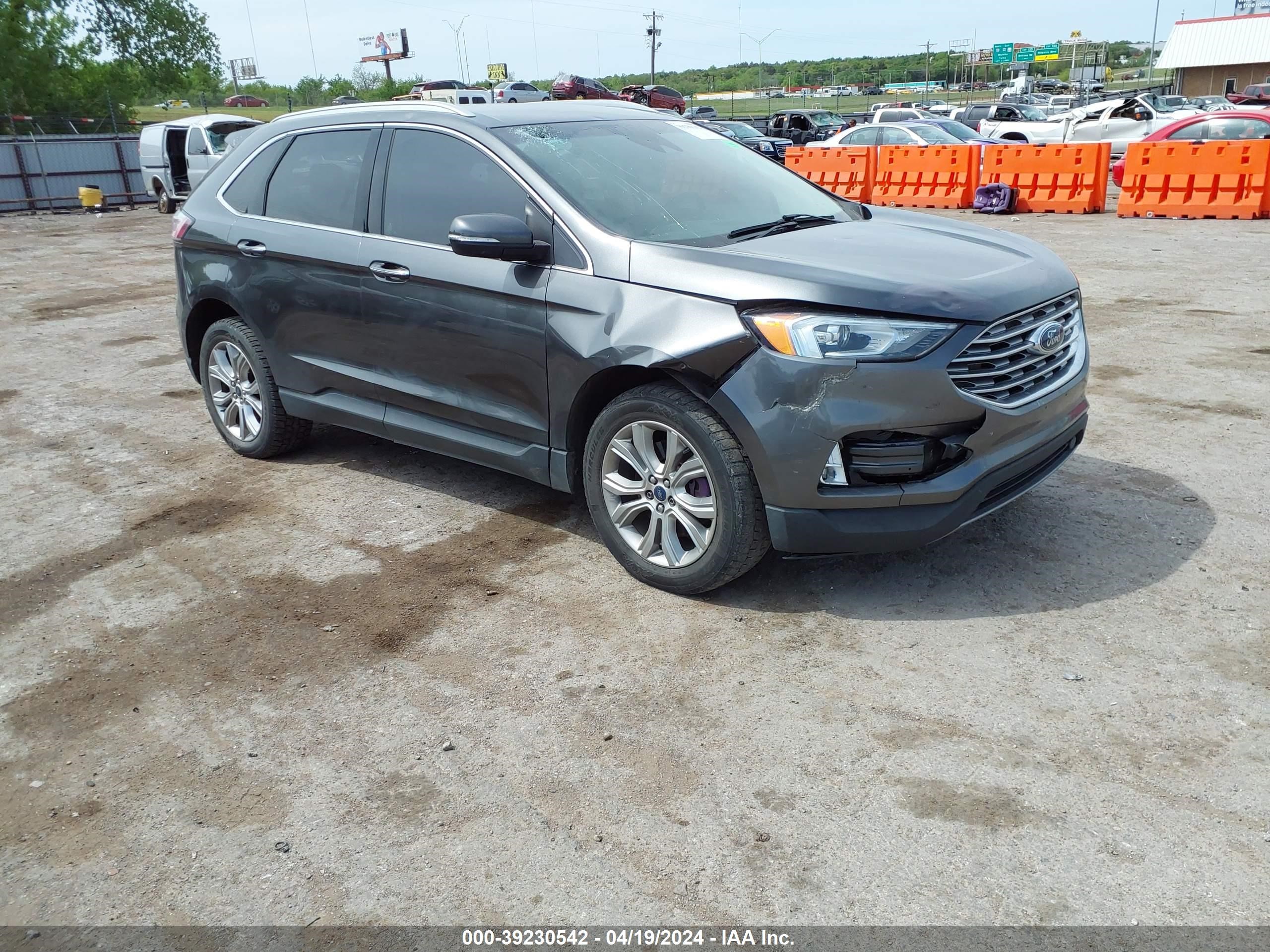 2019 Ford Edge Titanium vin: 2FMPK4K99KBB15317