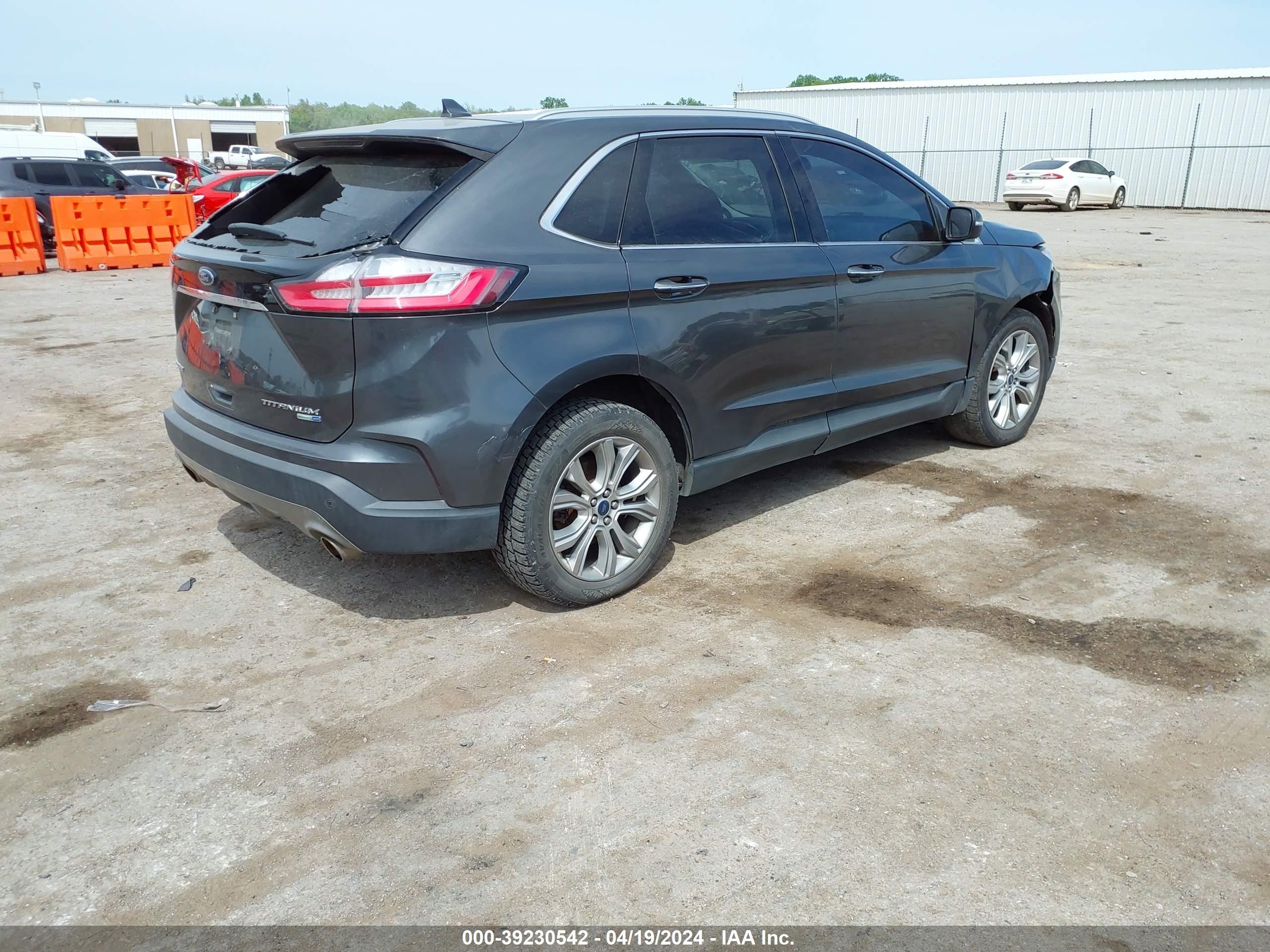 2019 Ford Edge Titanium vin: 2FMPK4K99KBB15317