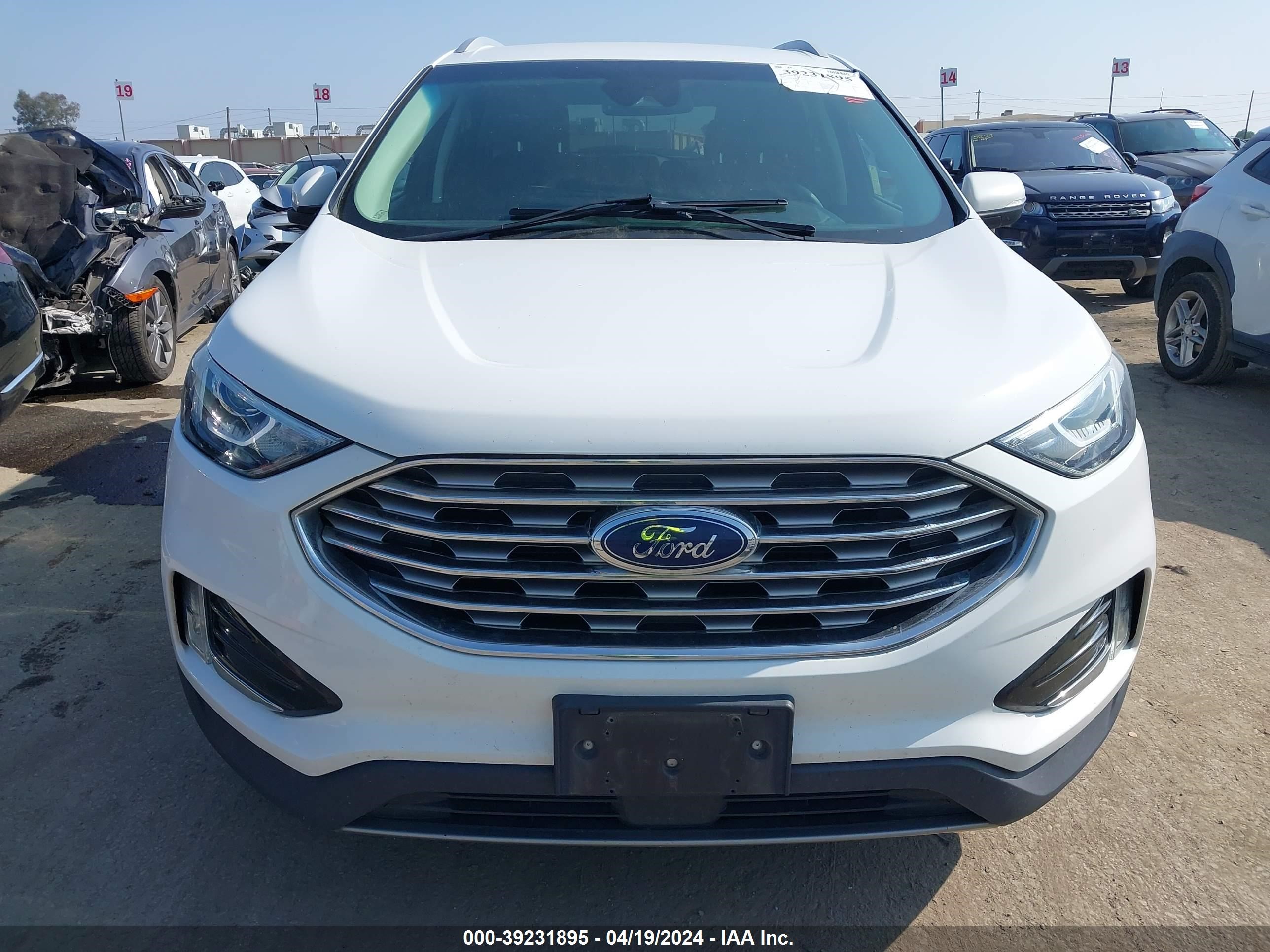 2020 Ford Edge Sel vin: 2FMPK4J9XLBB14339