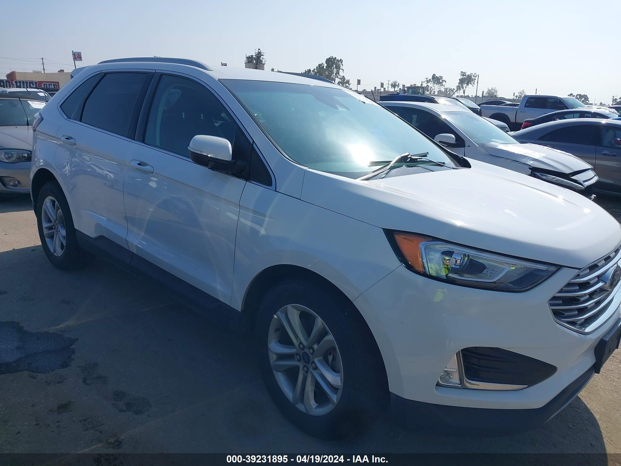 2020 Ford Edge Sel vin: 2FMPK4J9XLBB14339