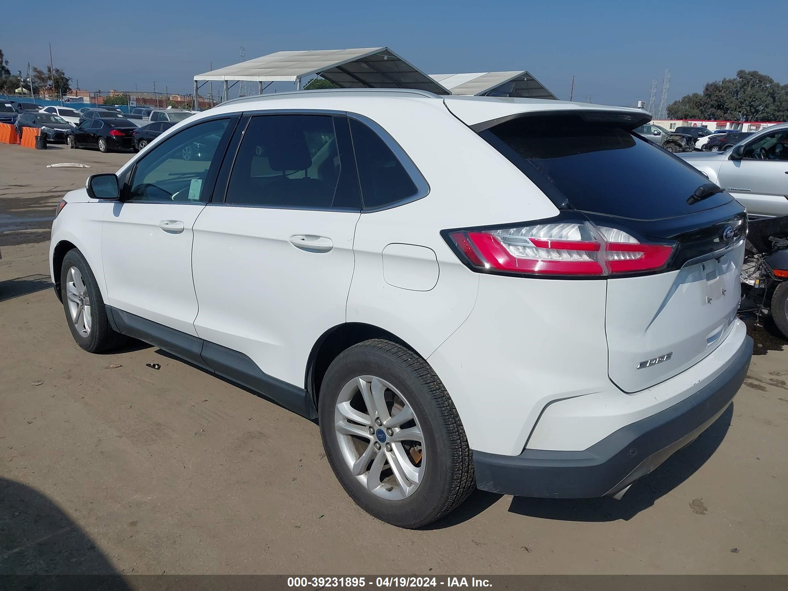 2020 Ford Edge Sel vin: 2FMPK4J9XLBB14339