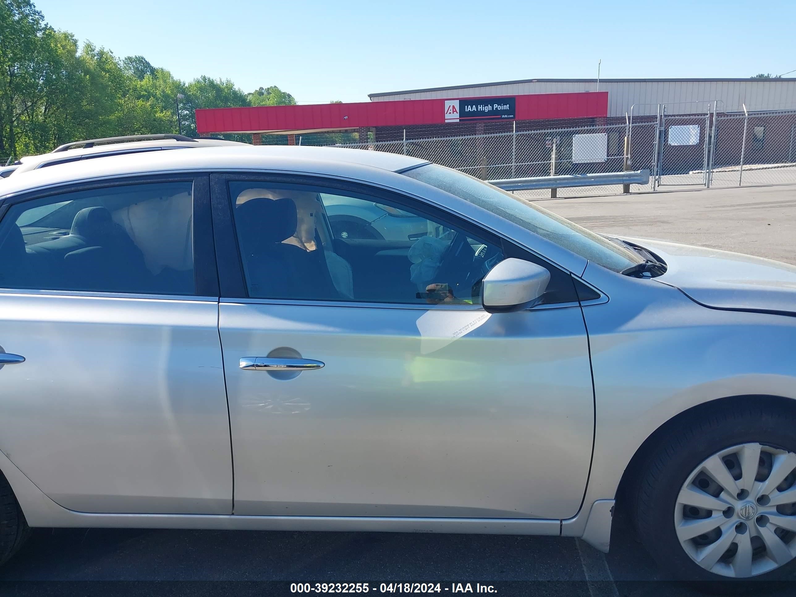 2015 Nissan Sentra Sv vin: 3N1AB7AP3FL644254