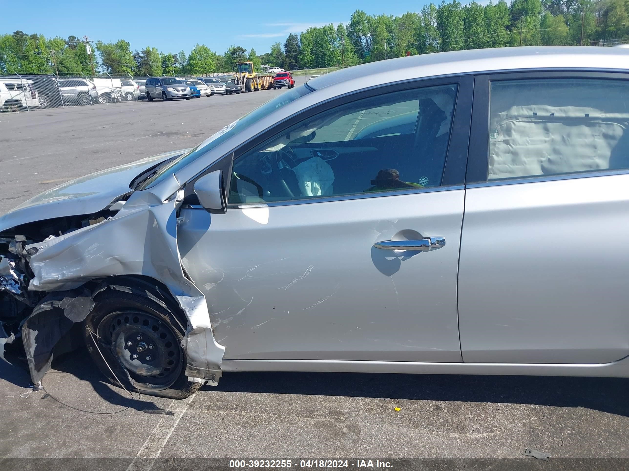 2015 Nissan Sentra Sv vin: 3N1AB7AP3FL644254