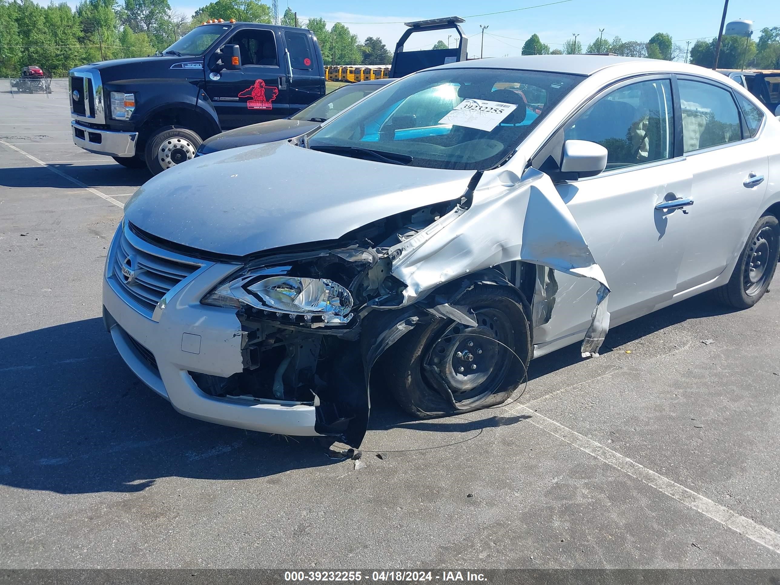 2015 Nissan Sentra Sv vin: 3N1AB7AP3FL644254