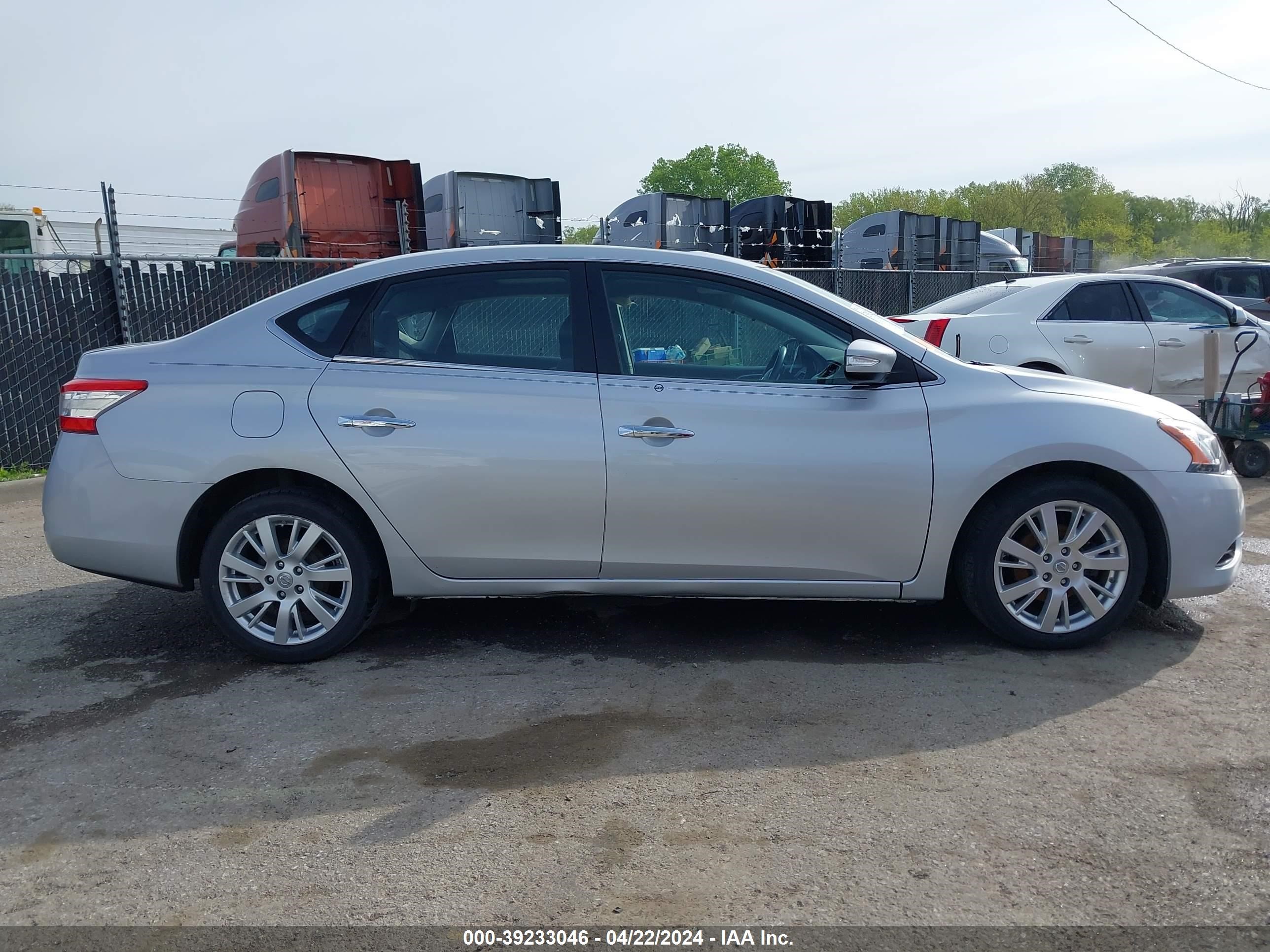 2013 Nissan Sentra Sl vin: 3N1AB7AP3DL688879