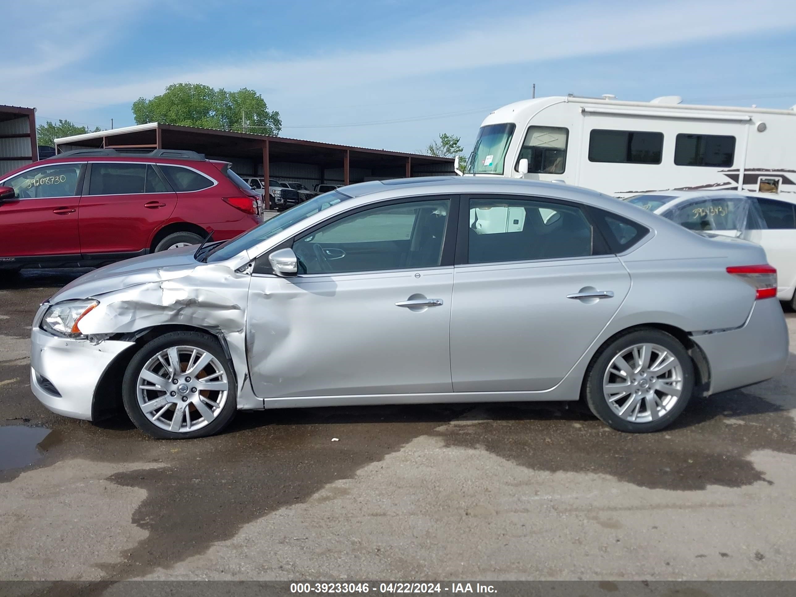 2013 Nissan Sentra Sl vin: 3N1AB7AP3DL688879