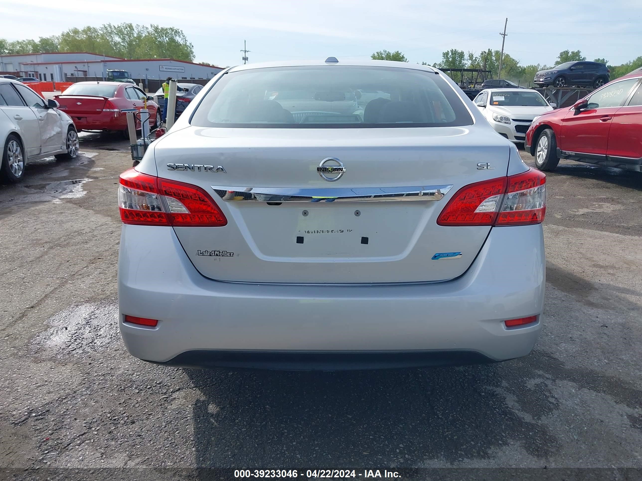 2013 Nissan Sentra Sl vin: 3N1AB7AP3DL688879