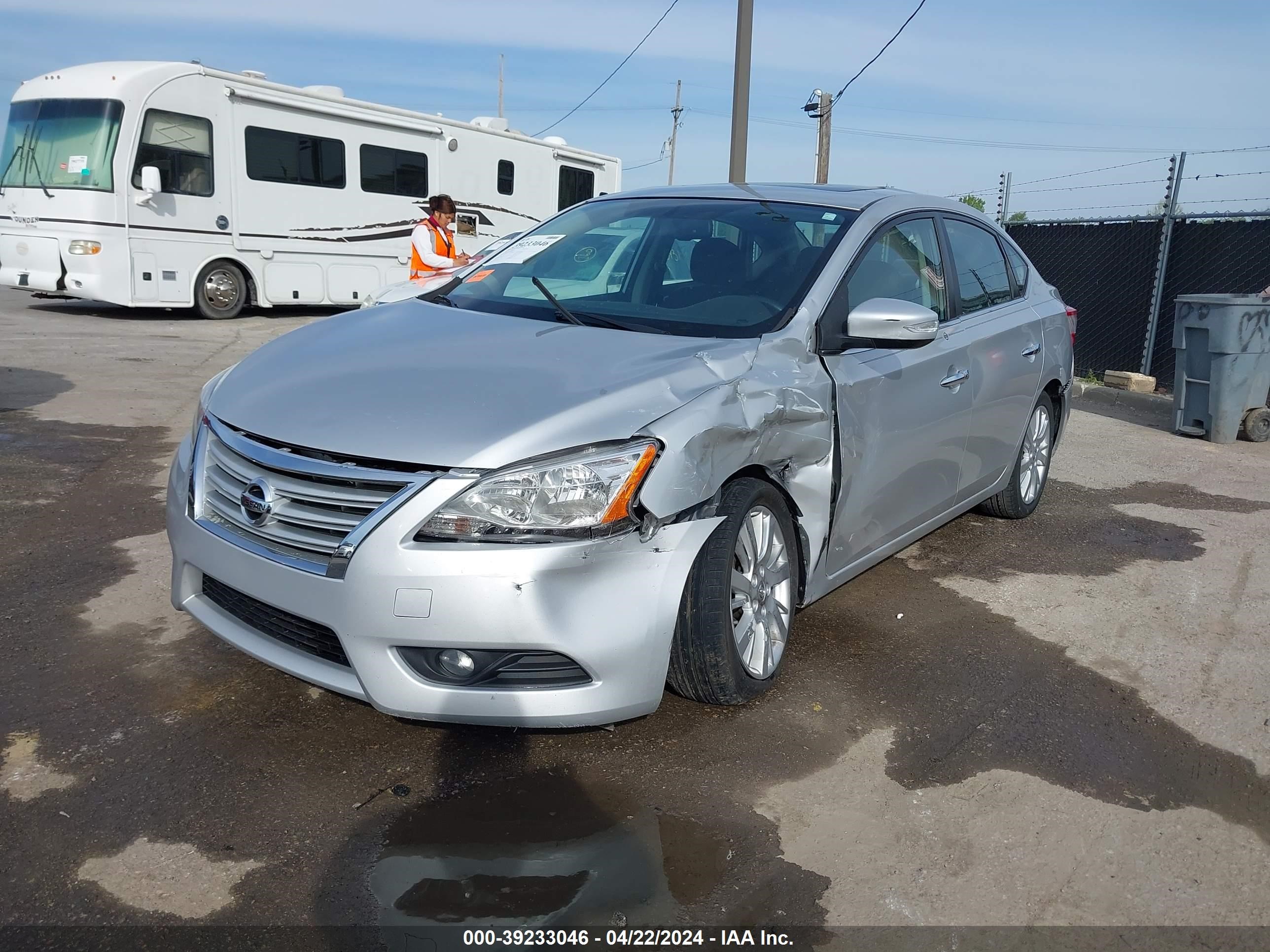 2013 Nissan Sentra Sl vin: 3N1AB7AP3DL688879