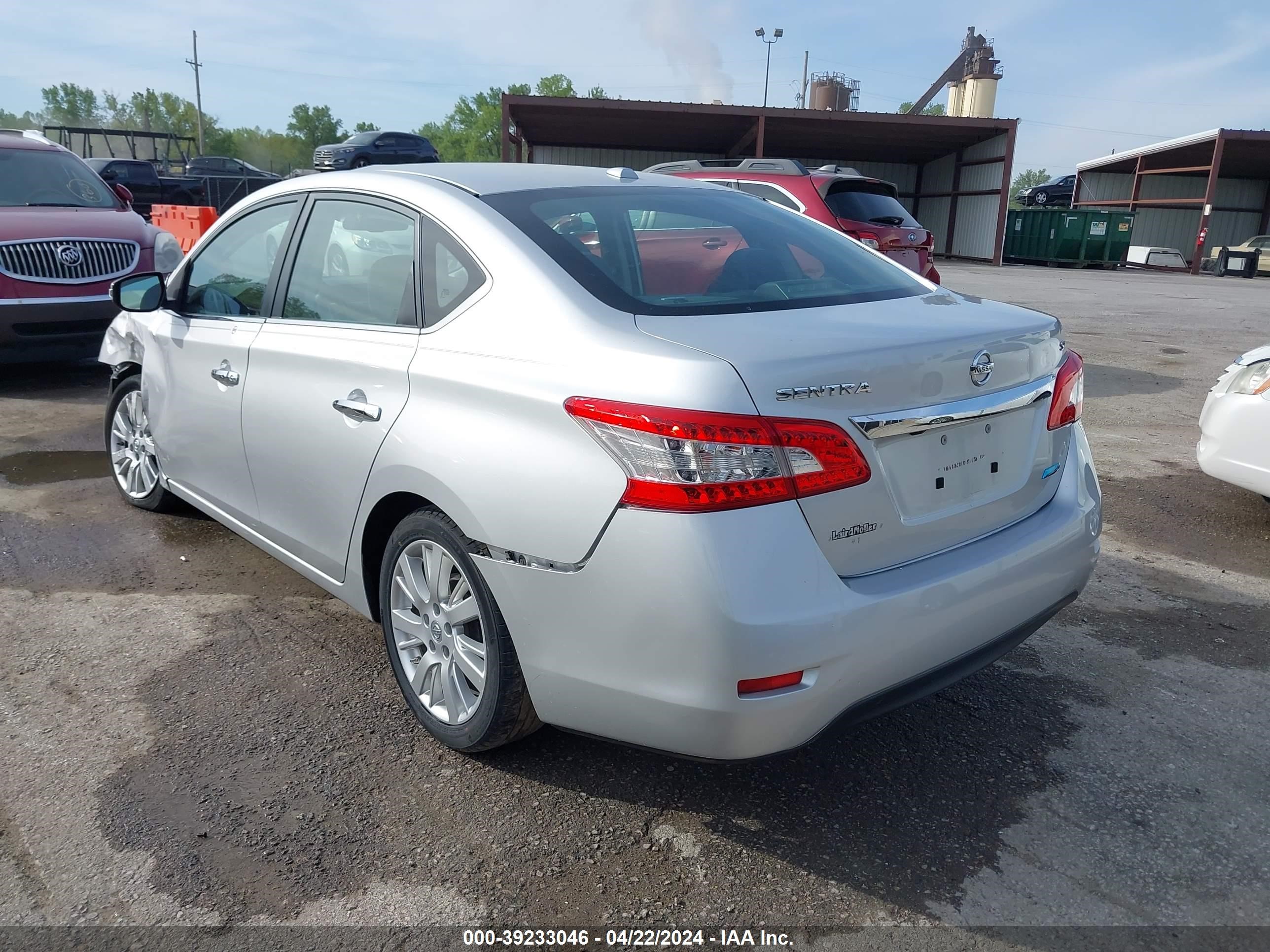 2013 Nissan Sentra Sl vin: 3N1AB7AP3DL688879