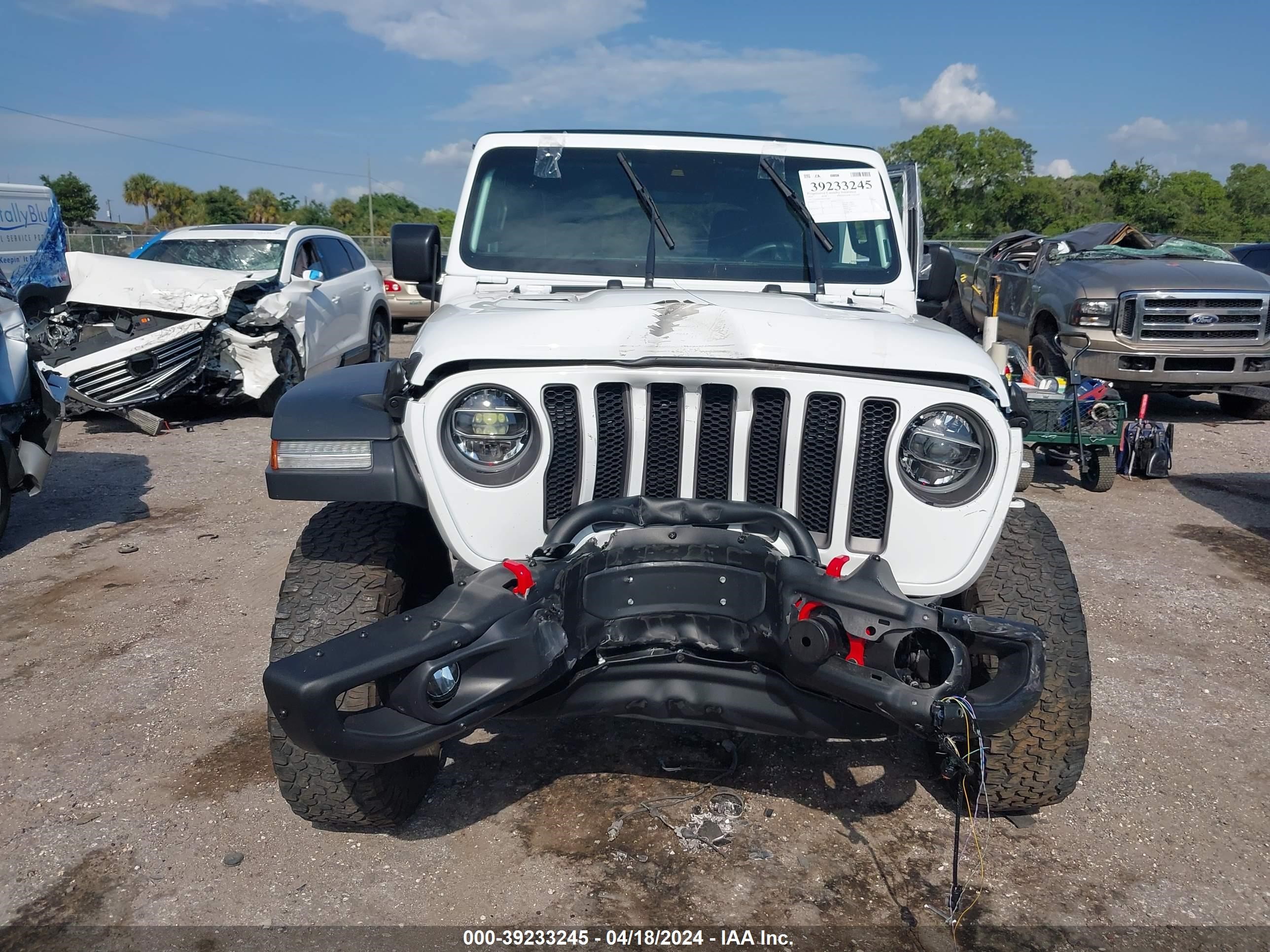 2019 Jeep Wrangler Unlimited Rubicon 4X4 vin: 1C4HJXFG0KW630047