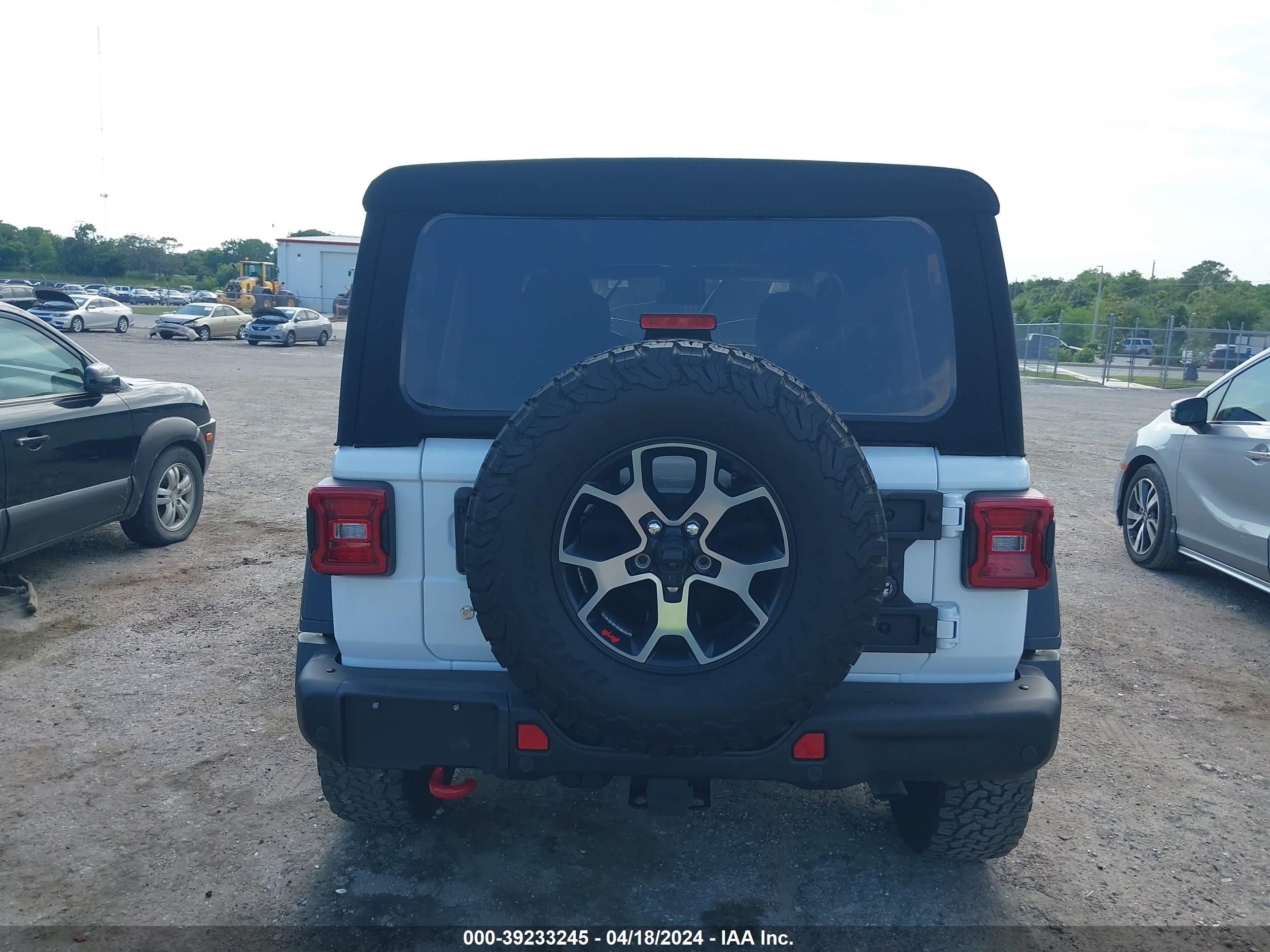 2019 Jeep Wrangler Unlimited Rubicon 4X4 vin: 1C4HJXFG0KW630047