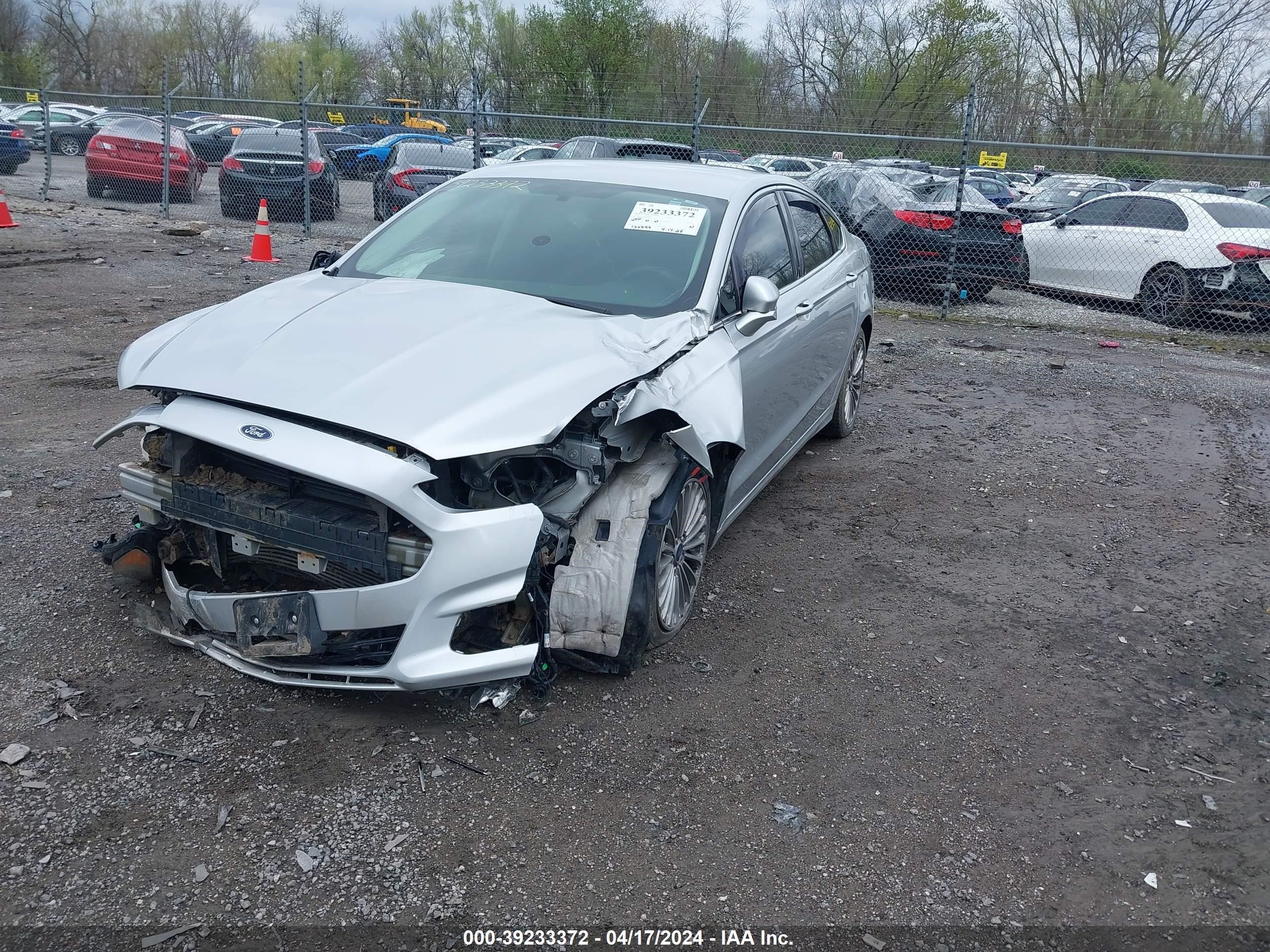 2014 Ford Fusion Titanium vin: 3FA6P0D96ER395927