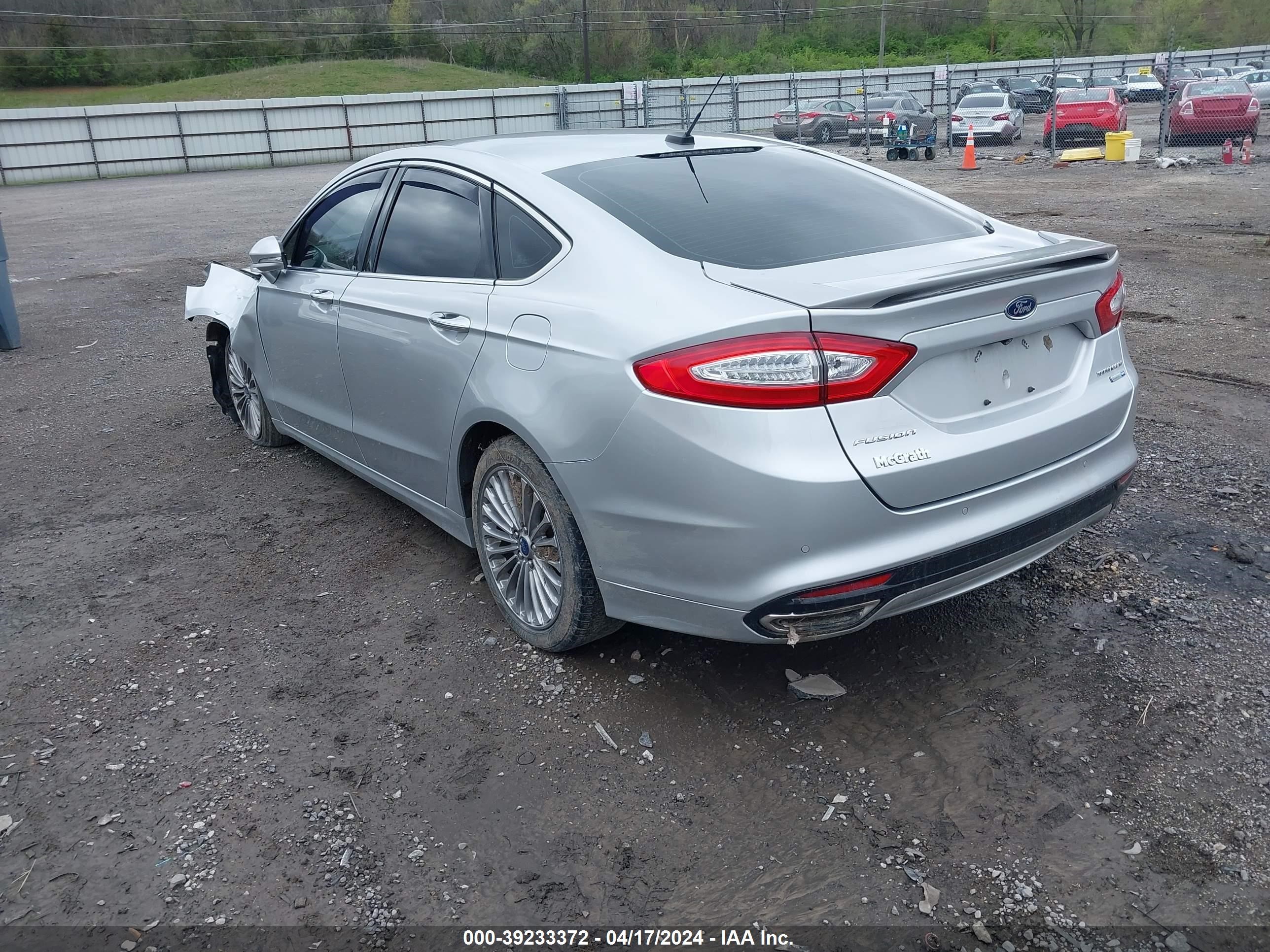 2014 Ford Fusion Titanium vin: 3FA6P0D96ER395927