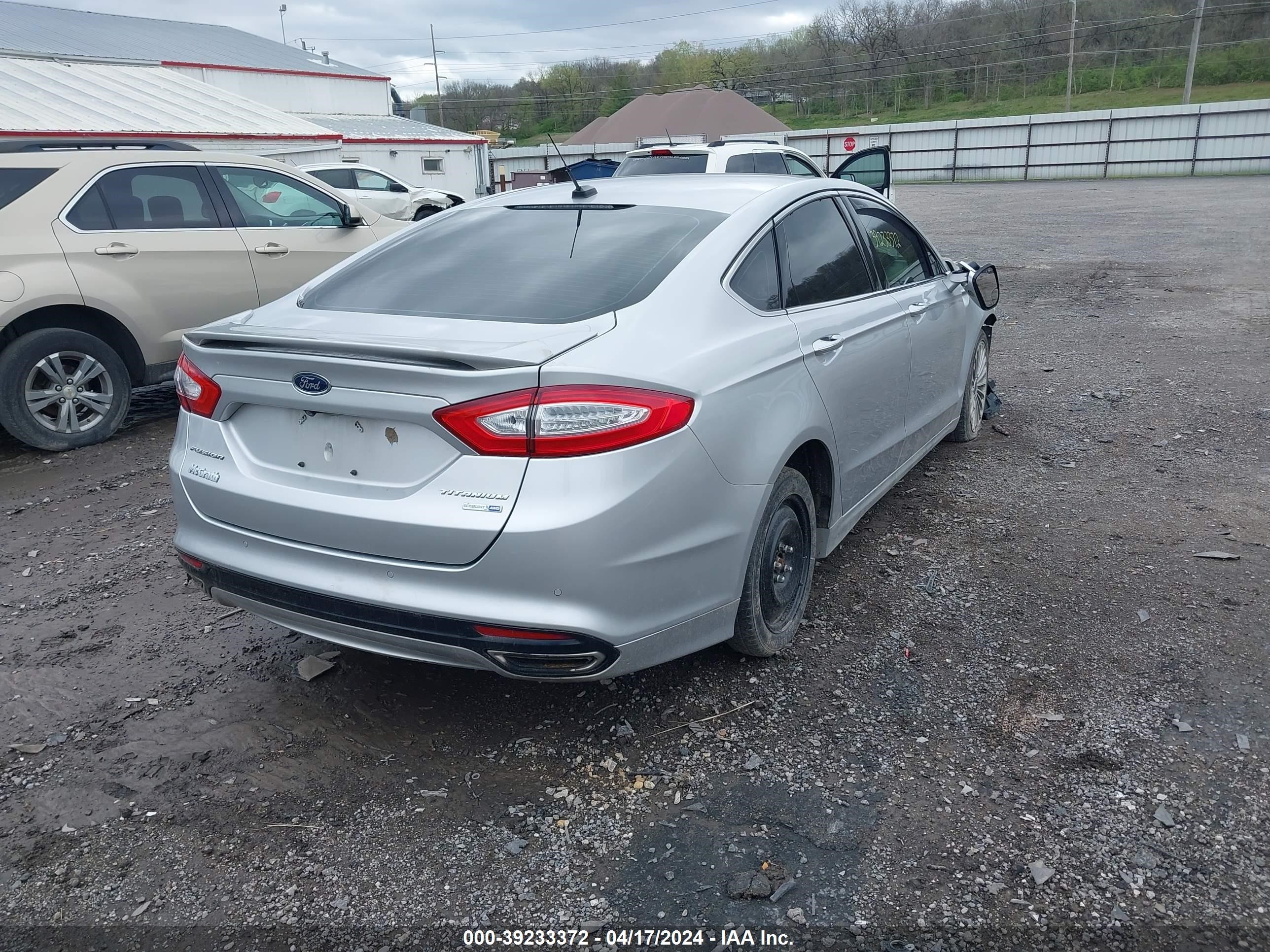 2014 Ford Fusion Titanium vin: 3FA6P0D96ER395927