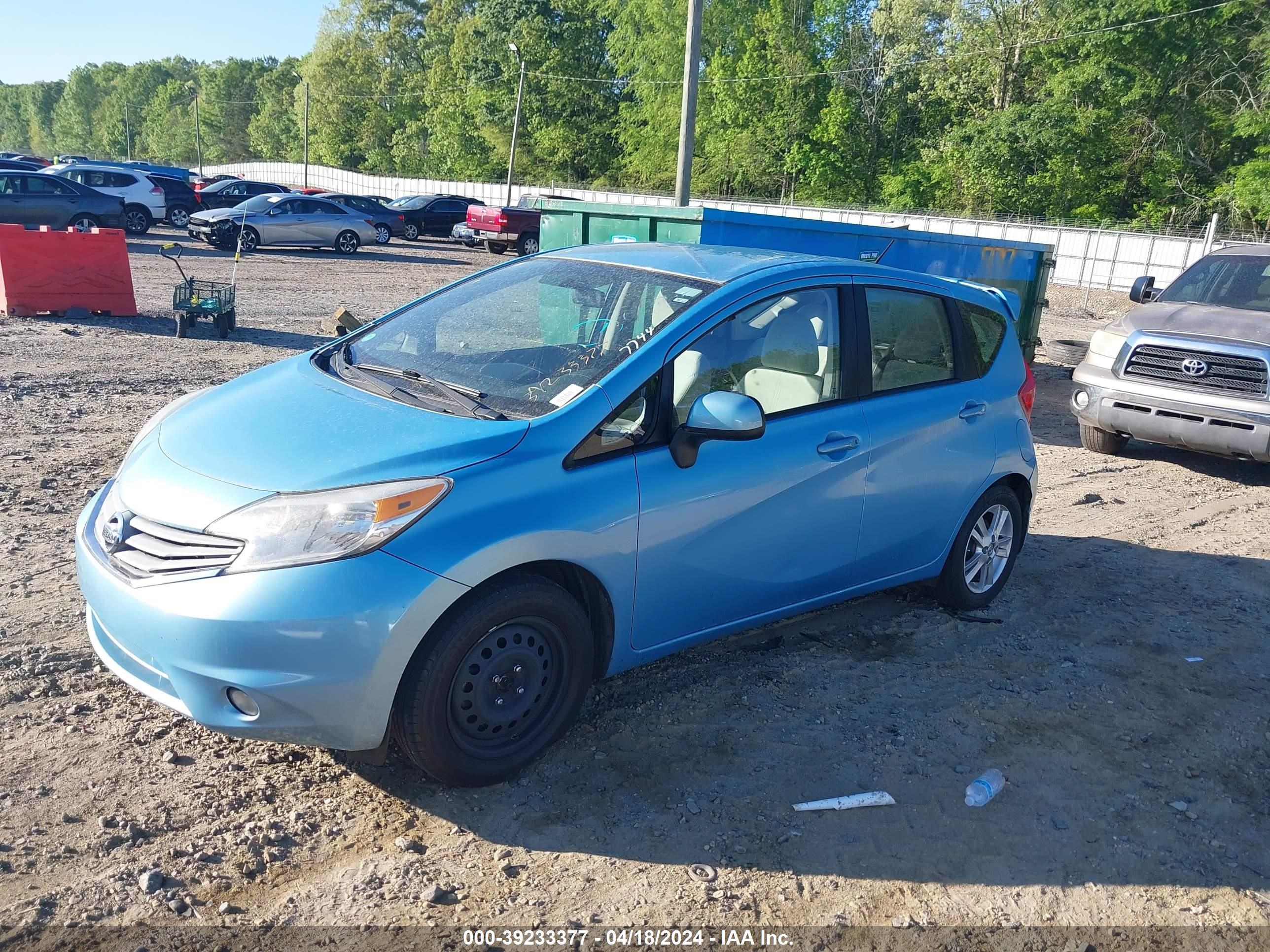 2014 Nissan Versa Note Sv vin: 3N1CE2CP6EL373382