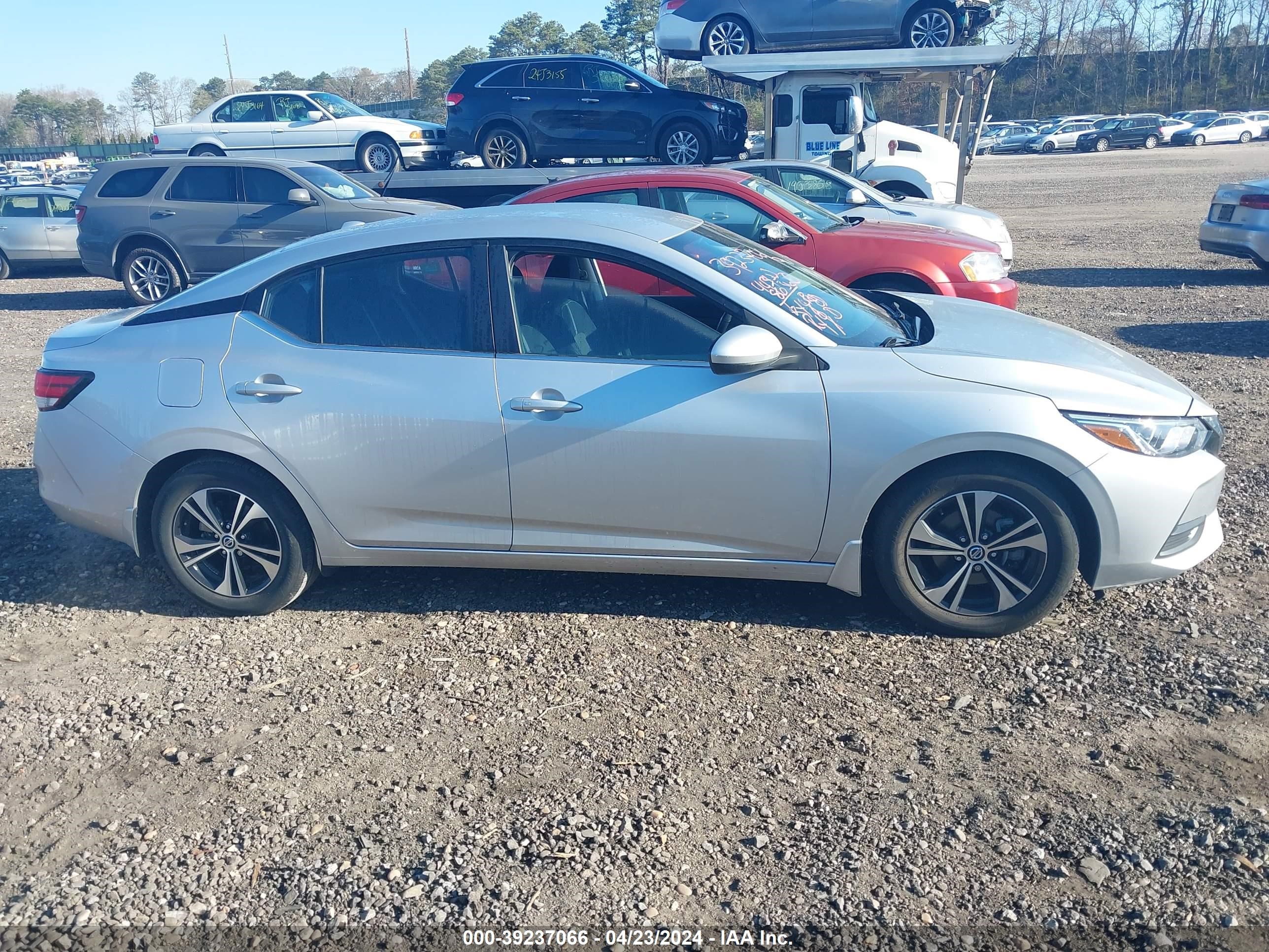 2021 Nissan Sentra Sv Xtronic Cvt vin: 3N1AB8CV2MY275985