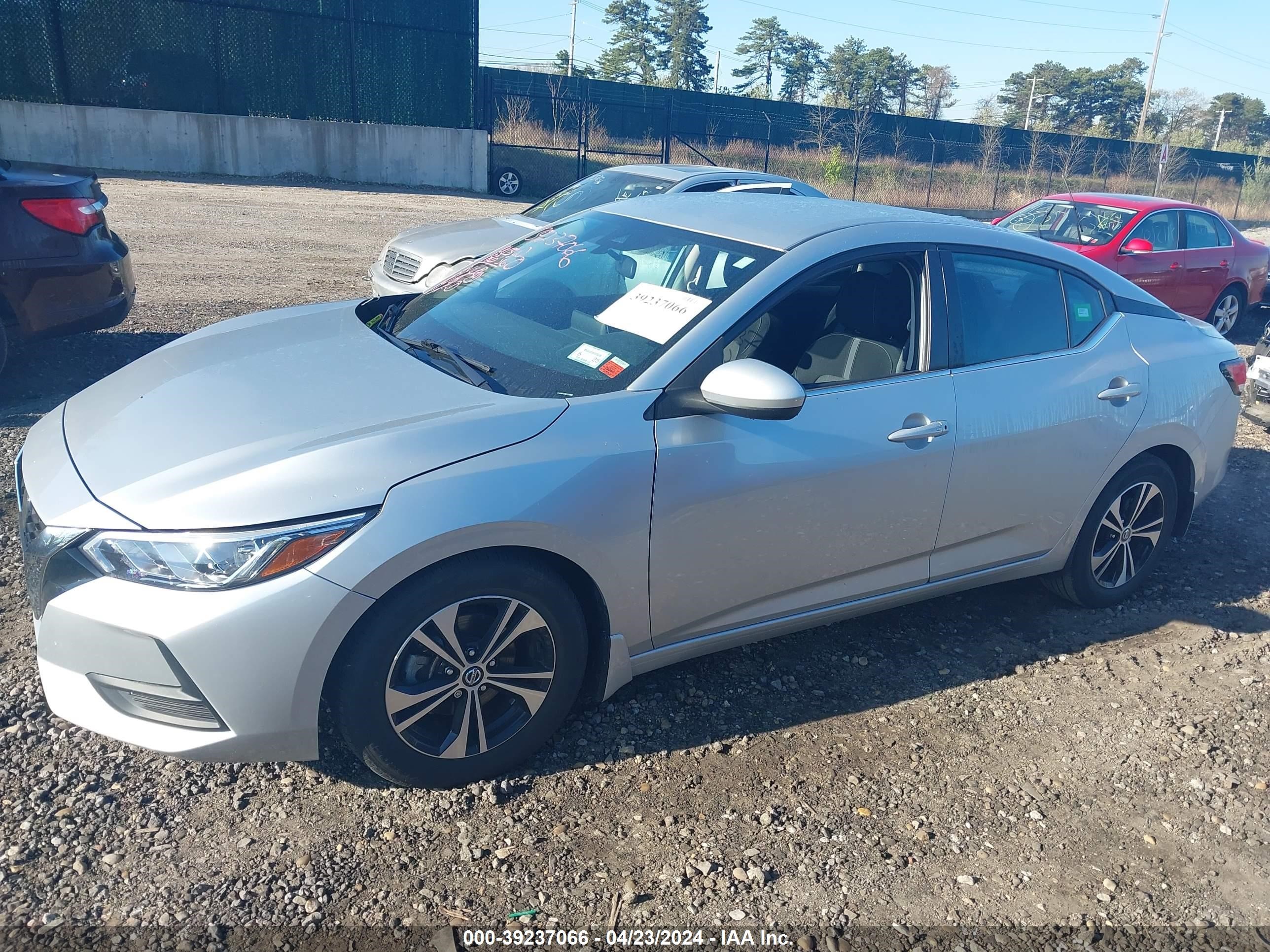 2021 Nissan Sentra Sv Xtronic Cvt vin: 3N1AB8CV2MY275985