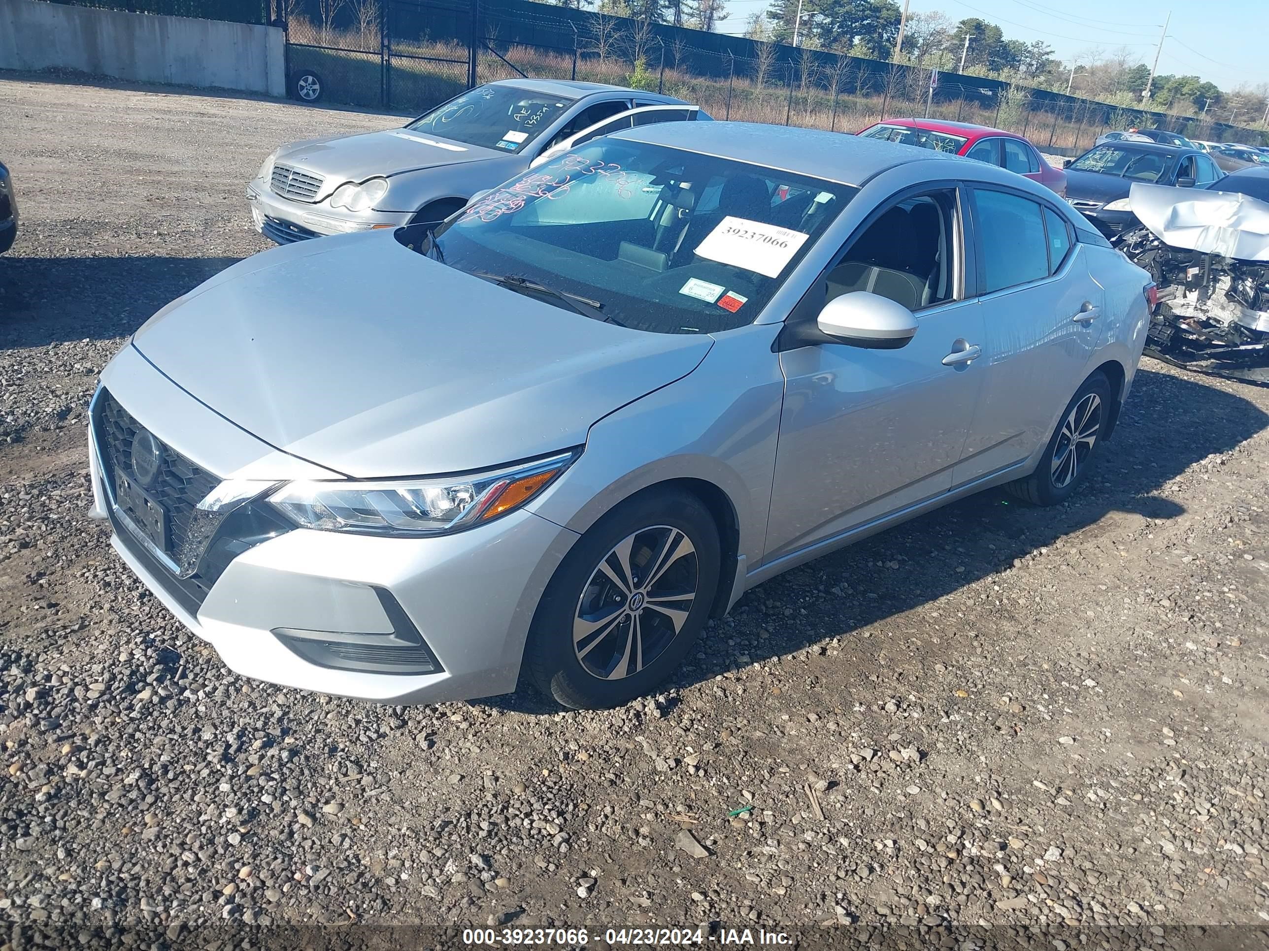 2021 Nissan Sentra Sv Xtronic Cvt vin: 3N1AB8CV2MY275985