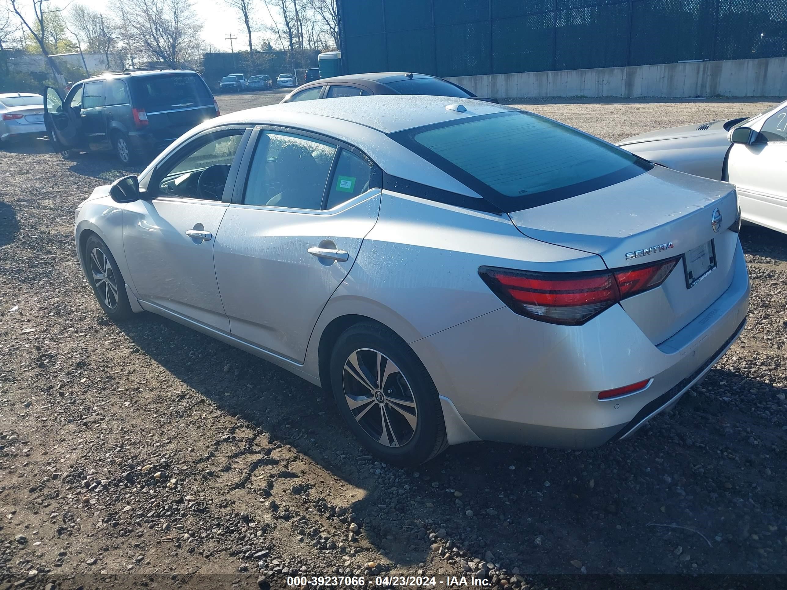 2021 Nissan Sentra Sv Xtronic Cvt vin: 3N1AB8CV2MY275985