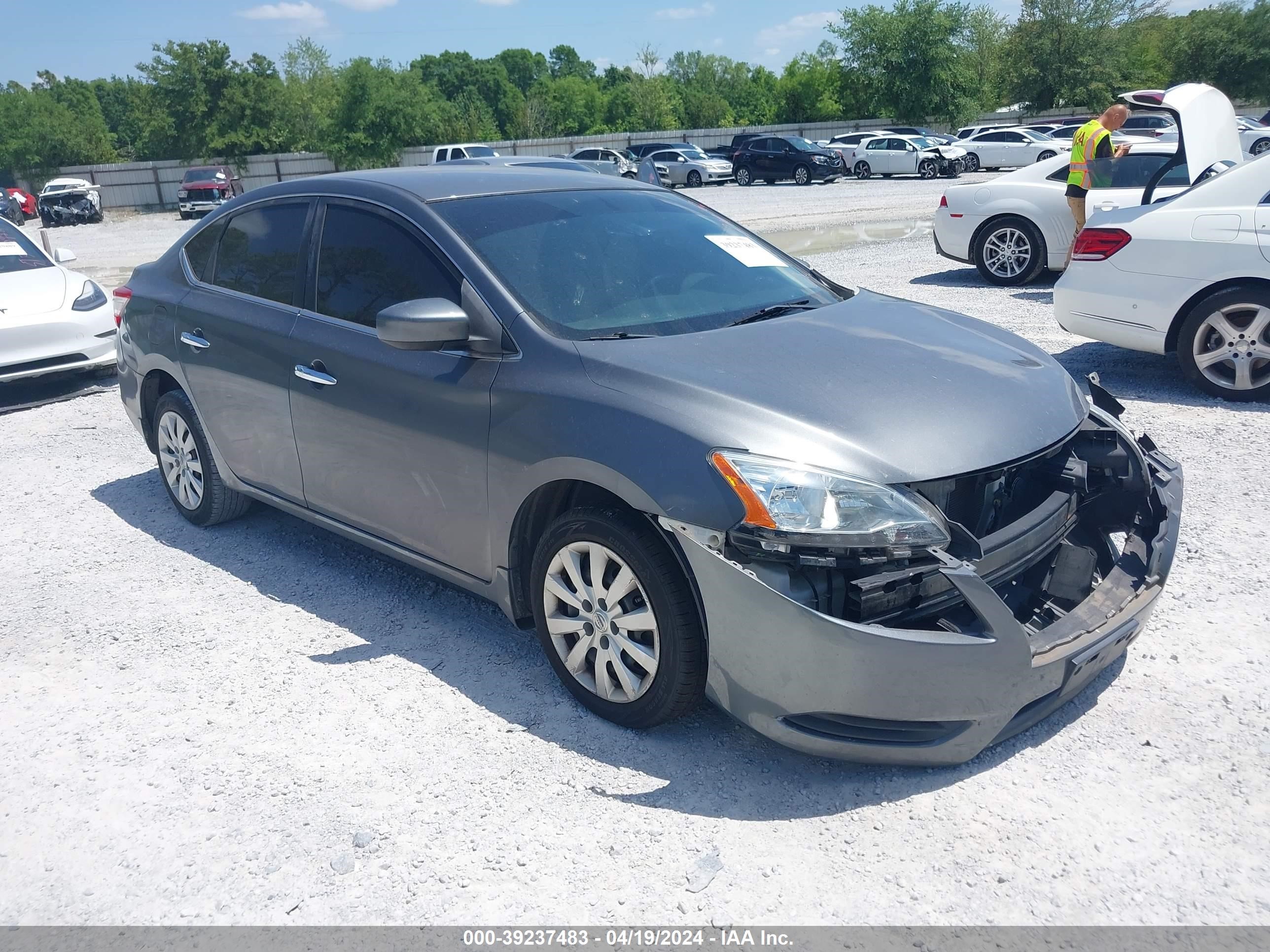 2015 Nissan Sentra Sv vin: 3N1AB7AP7FL691688