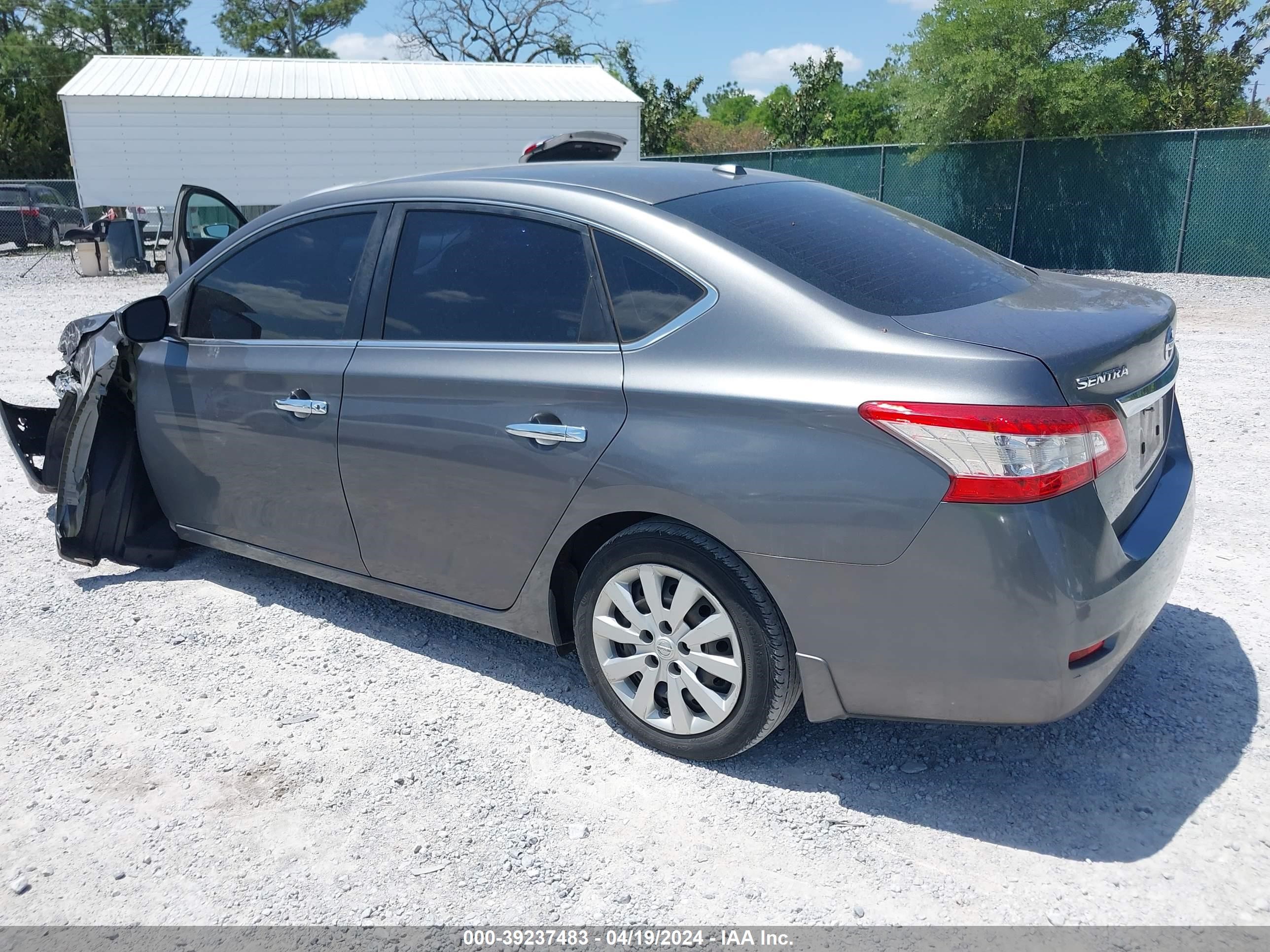 2015 Nissan Sentra Sv vin: 3N1AB7AP7FL691688