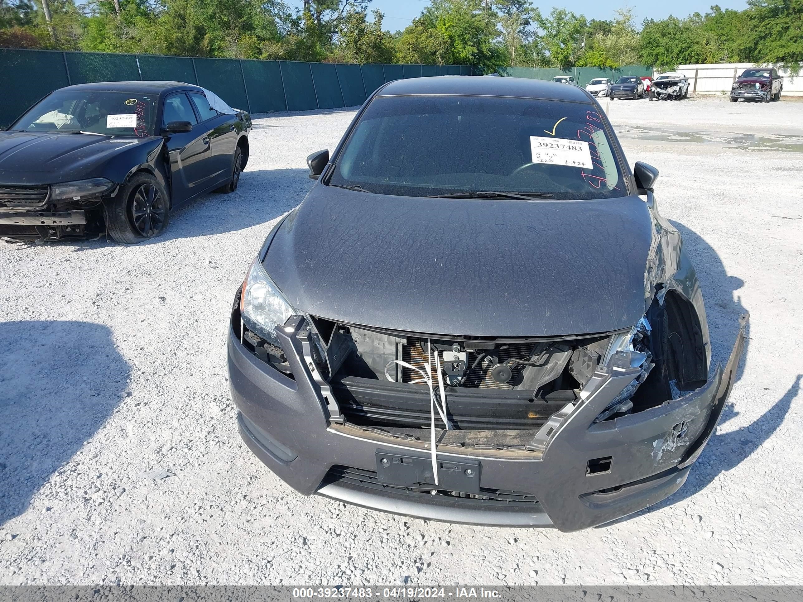 2015 Nissan Sentra Sv vin: 3N1AB7AP7FL691688