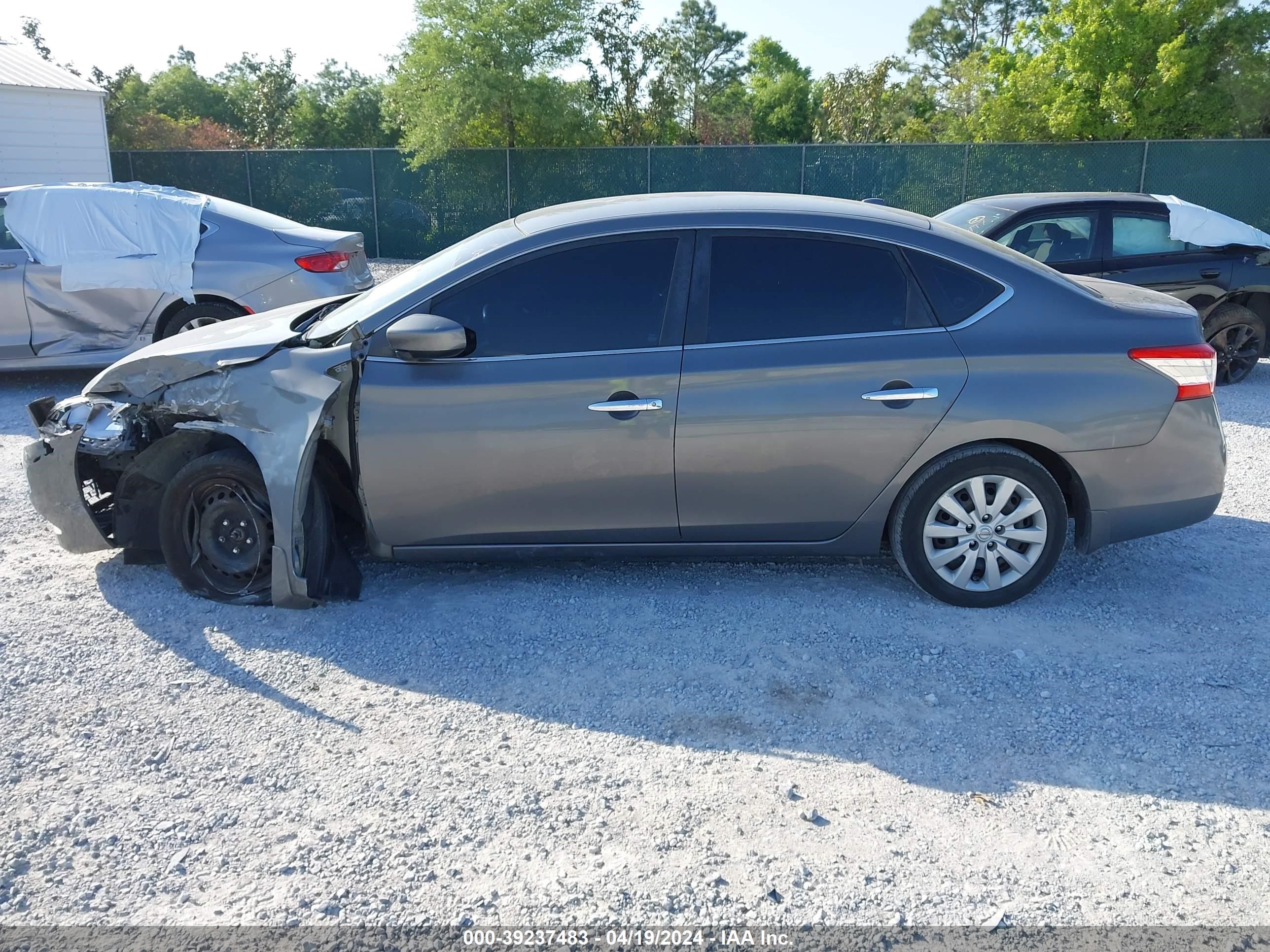 2015 Nissan Sentra Sv vin: 3N1AB7AP7FL691688