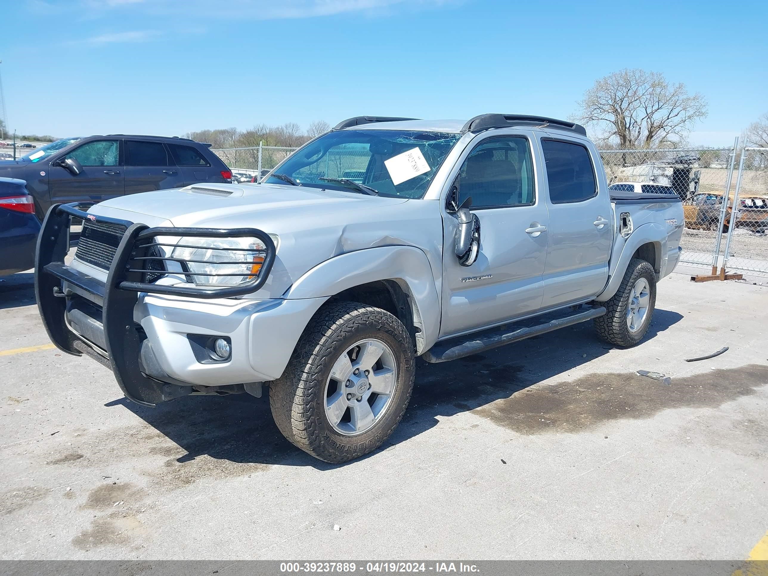 2012 Toyota Tacoma Base V6 vin: 3TMLU4EN9CM089677