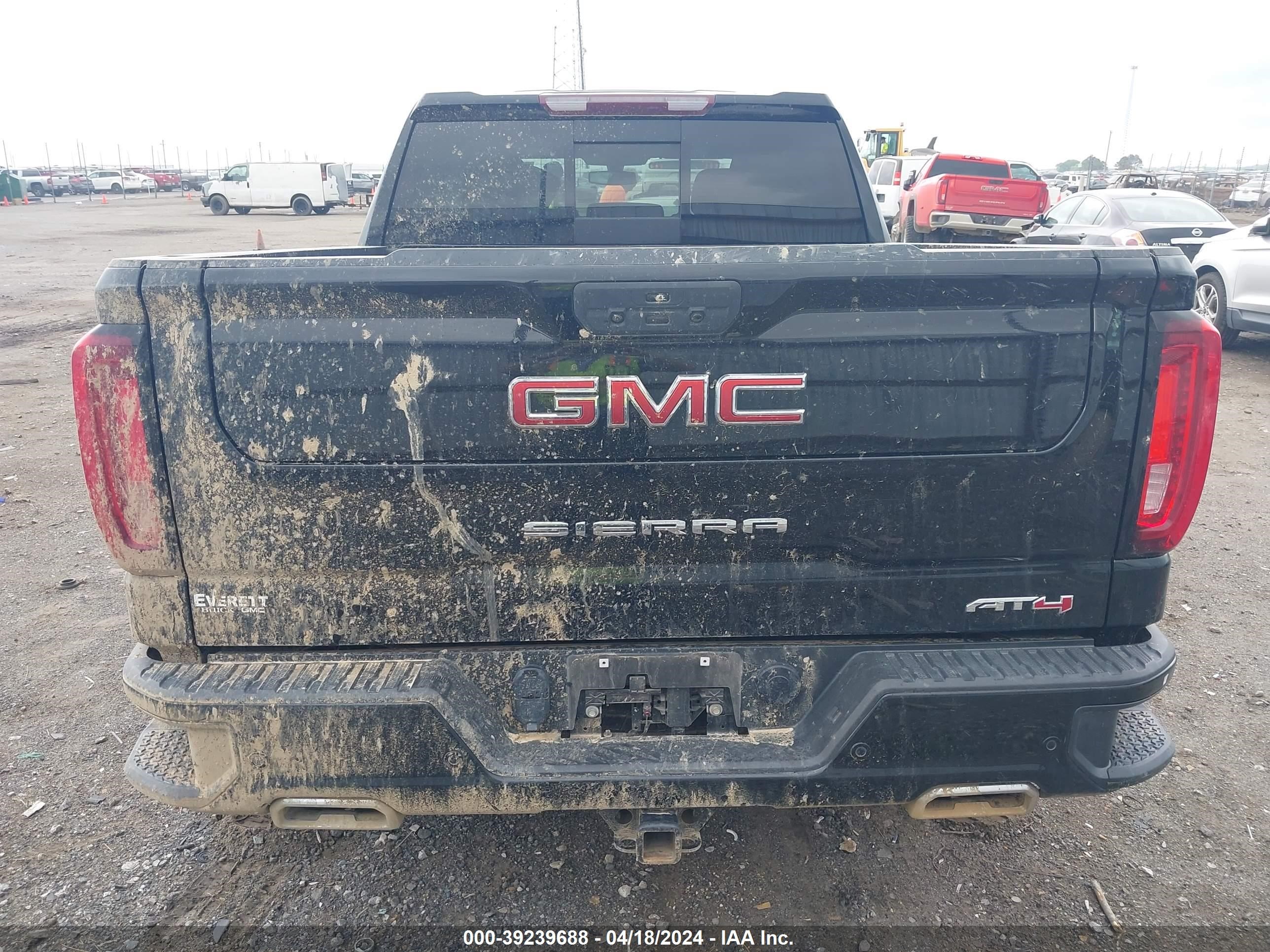 2021 GMC Sierra 1500 4Wd Short Box At4 vin: 3GTU9EET5MG267949