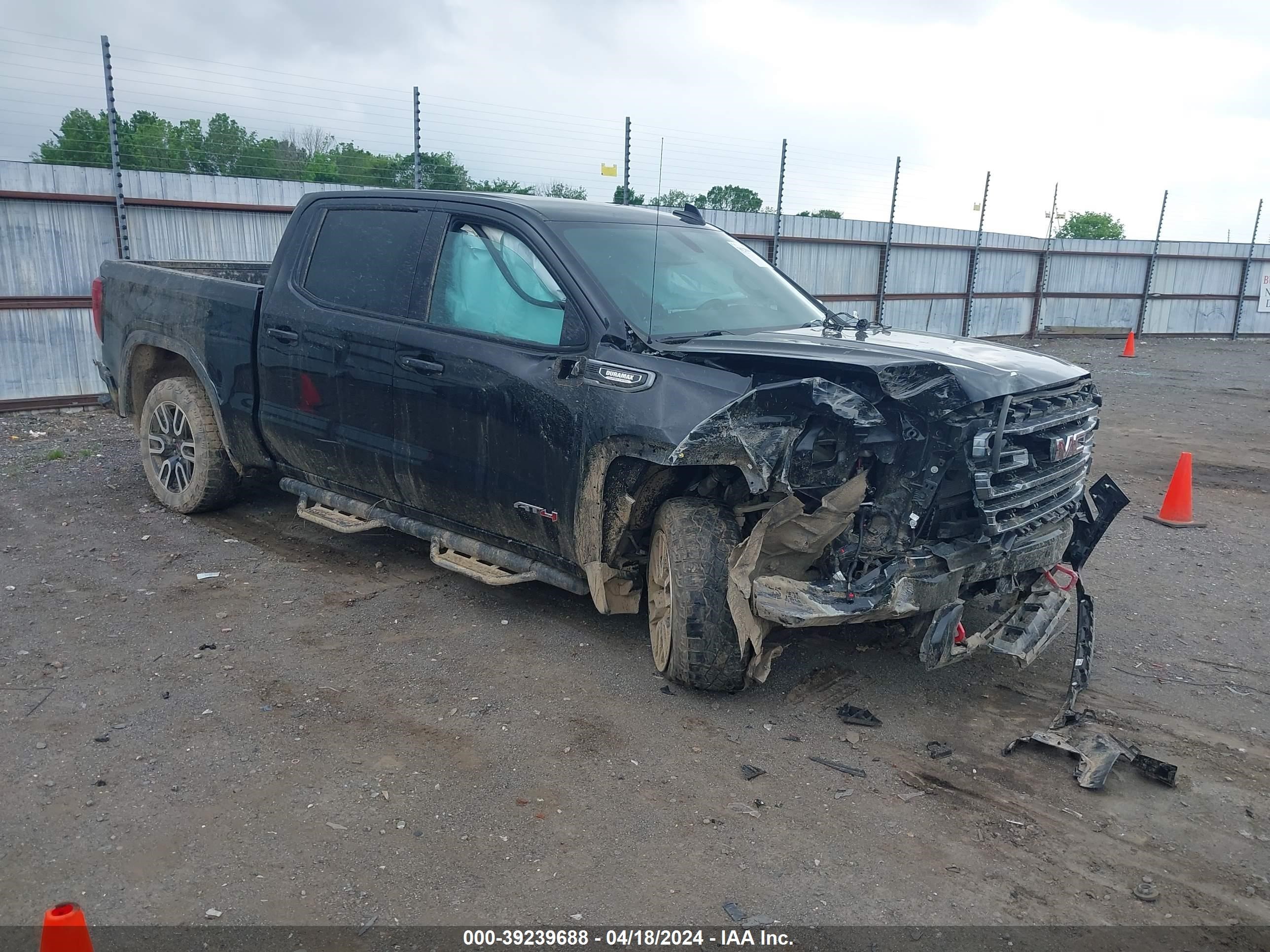 2021 GMC Sierra 1500 4Wd Short Box At4 vin: 3GTU9EET5MG267949