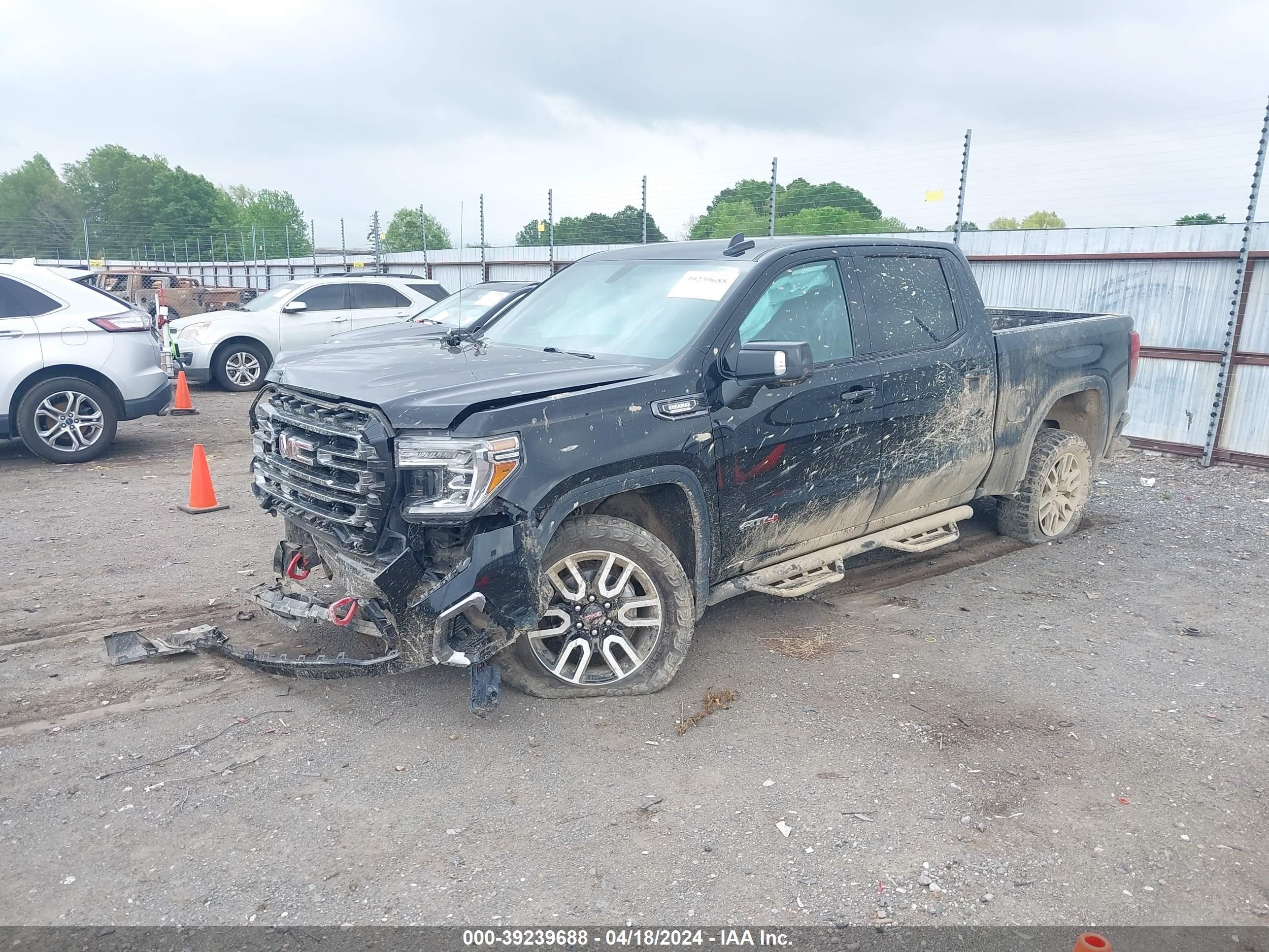 2021 GMC Sierra 1500 4Wd Short Box At4 vin: 3GTU9EET5MG267949