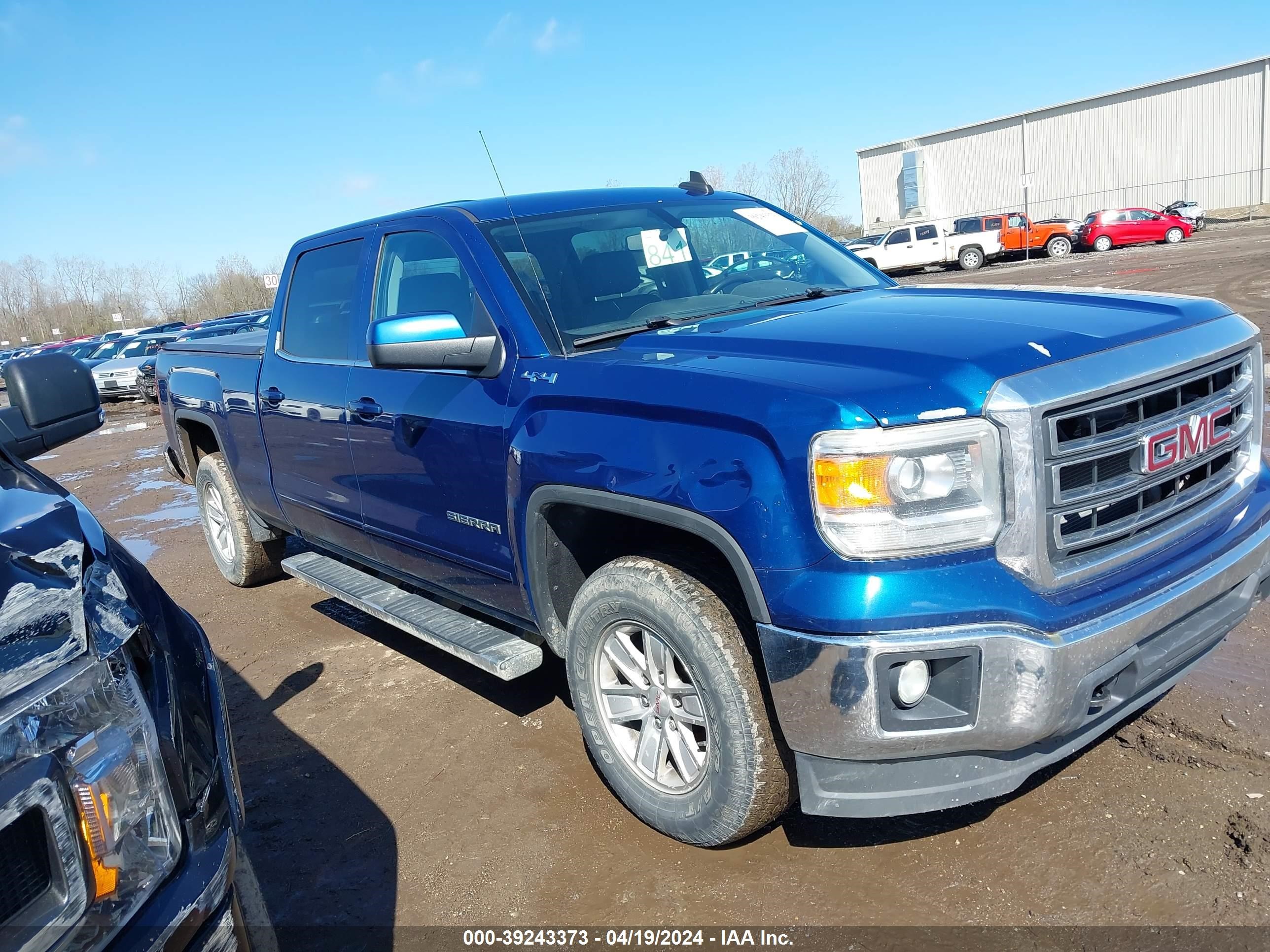 2015 GMC Sierra 1500 Sle vin: 3GTU2UEC8FG188888