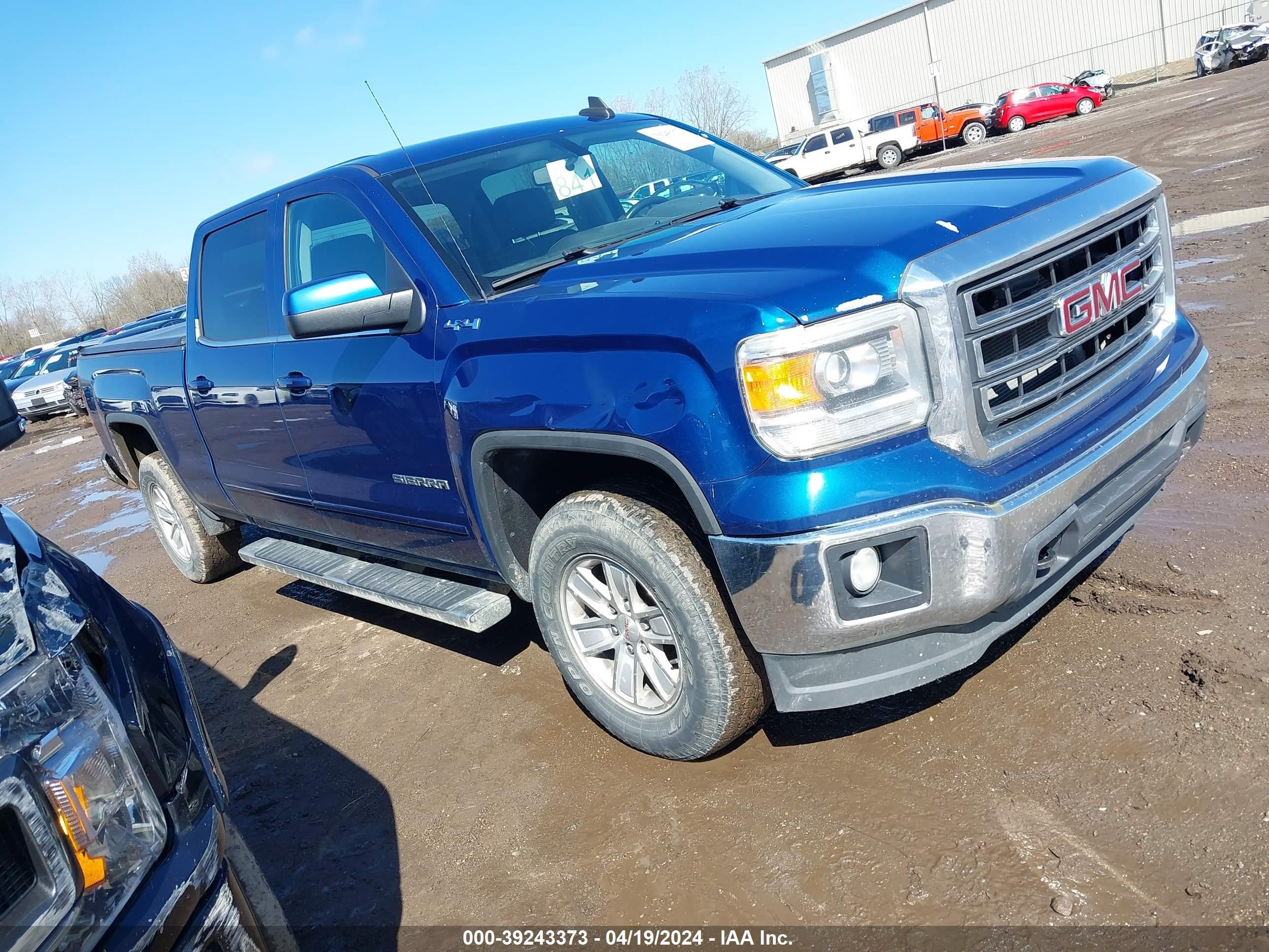 2015 GMC Sierra 1500 Sle vin: 3GTU2UEC8FG188888