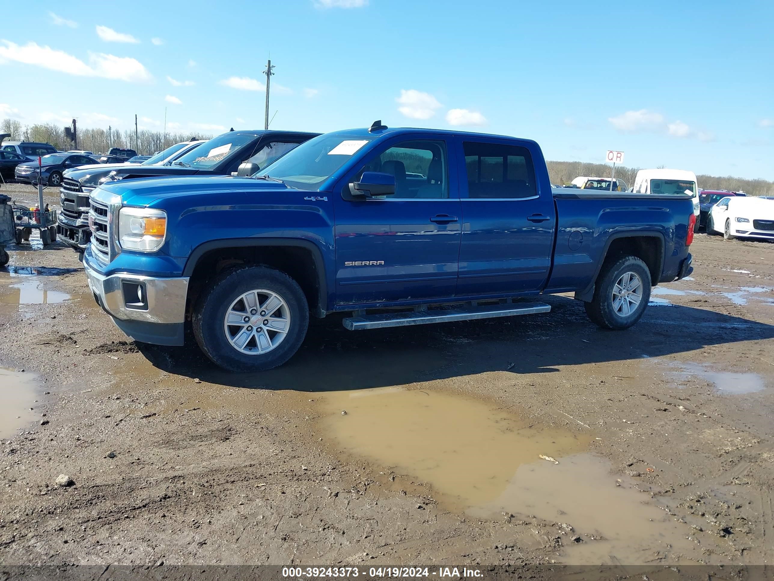 2015 GMC Sierra 1500 Sle vin: 3GTU2UEC8FG188888