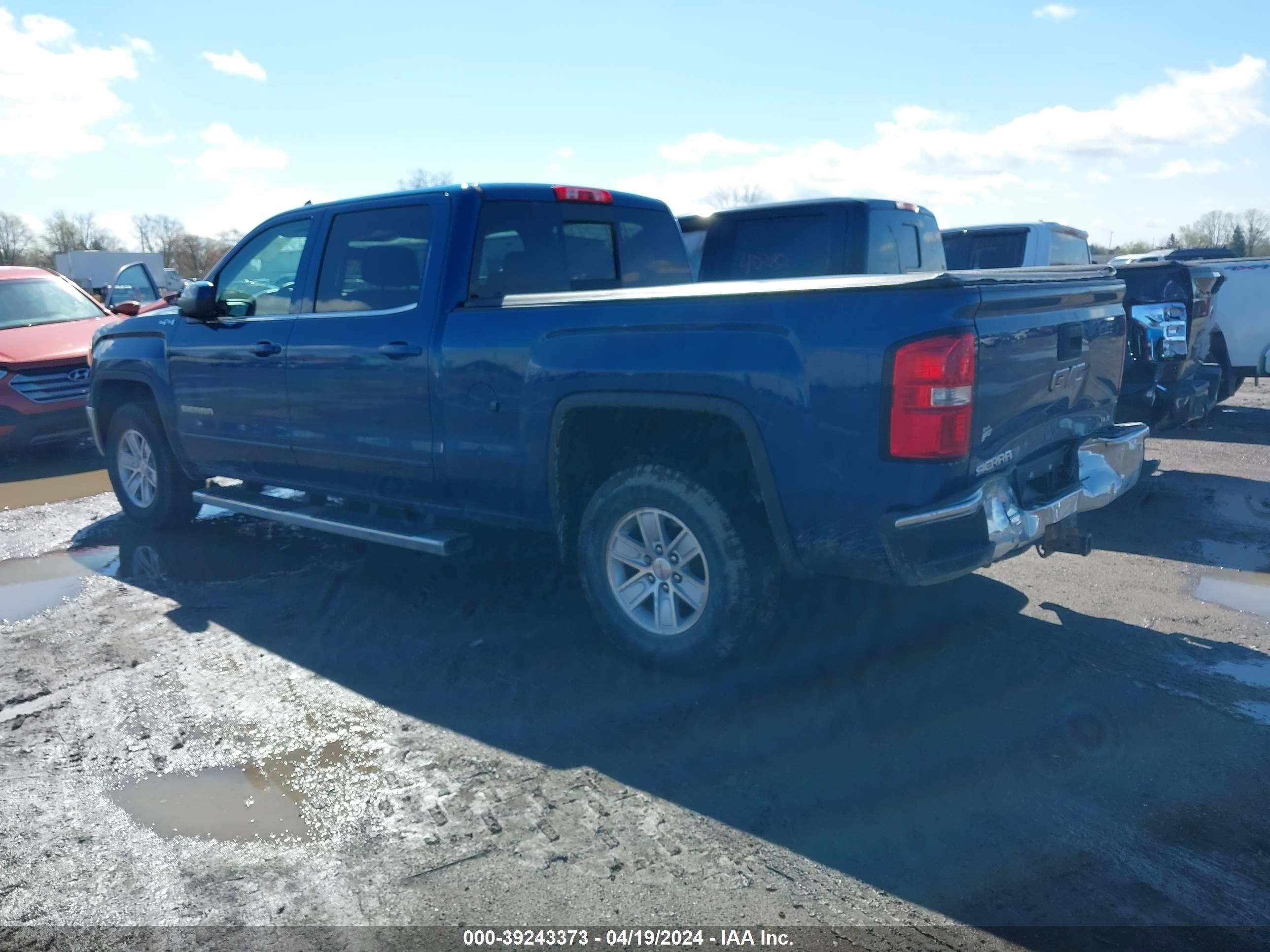 2015 GMC Sierra 1500 Sle vin: 3GTU2UEC8FG188888