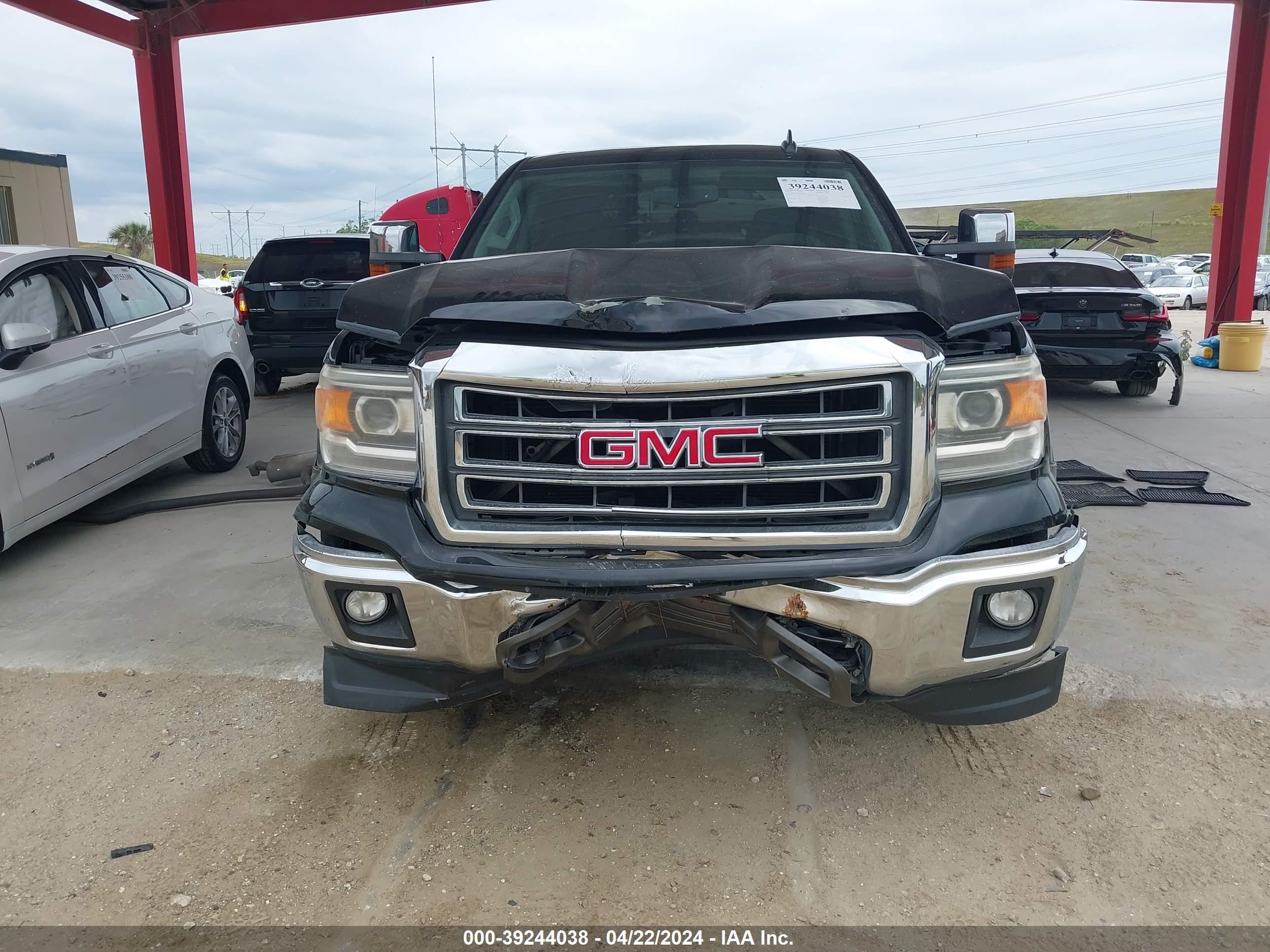 2015 GMC Sierra 1500 Slt vin: 3GTU2VEJ9FG322876