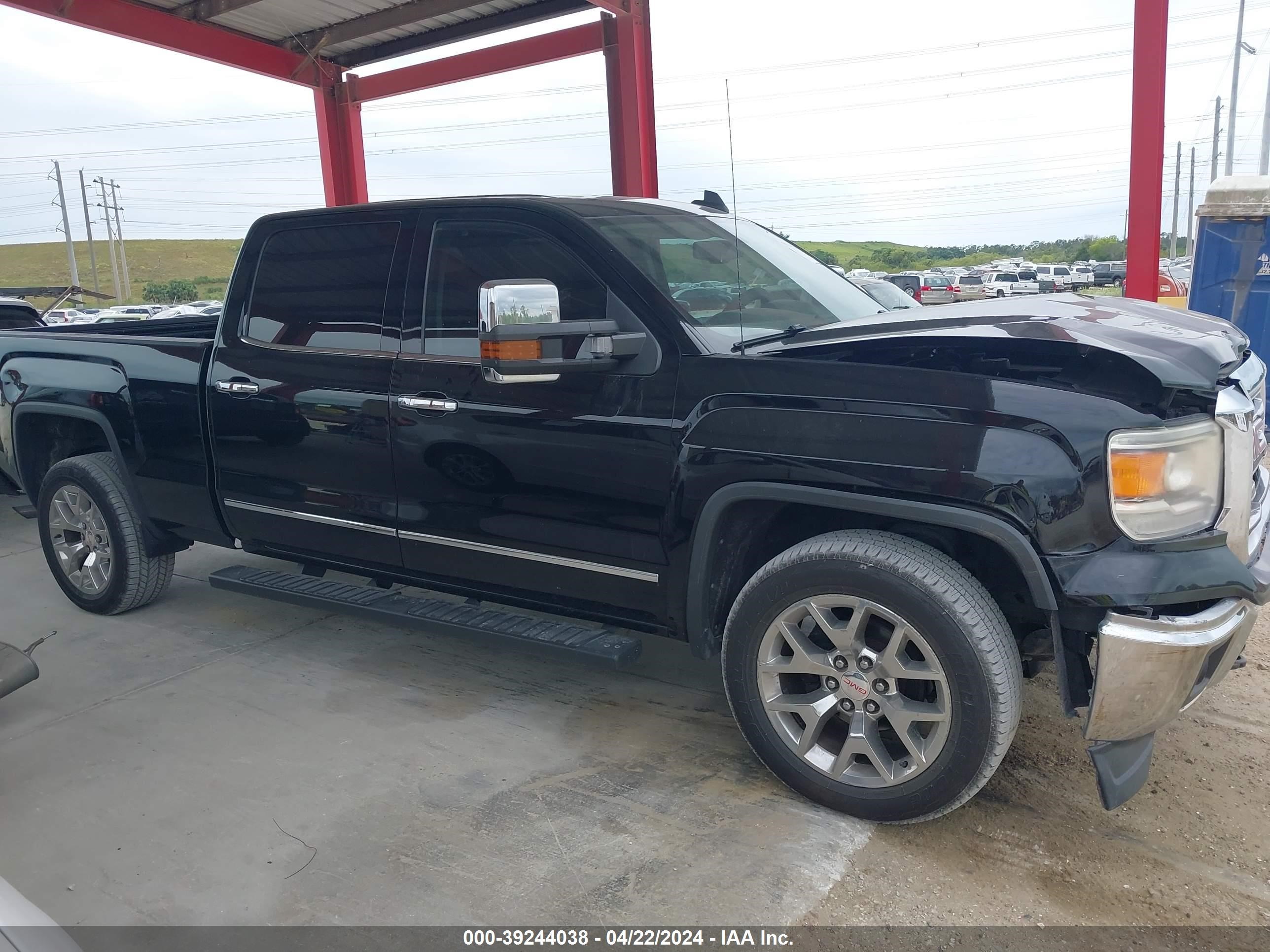 2015 GMC Sierra 1500 Slt vin: 3GTU2VEJ9FG322876