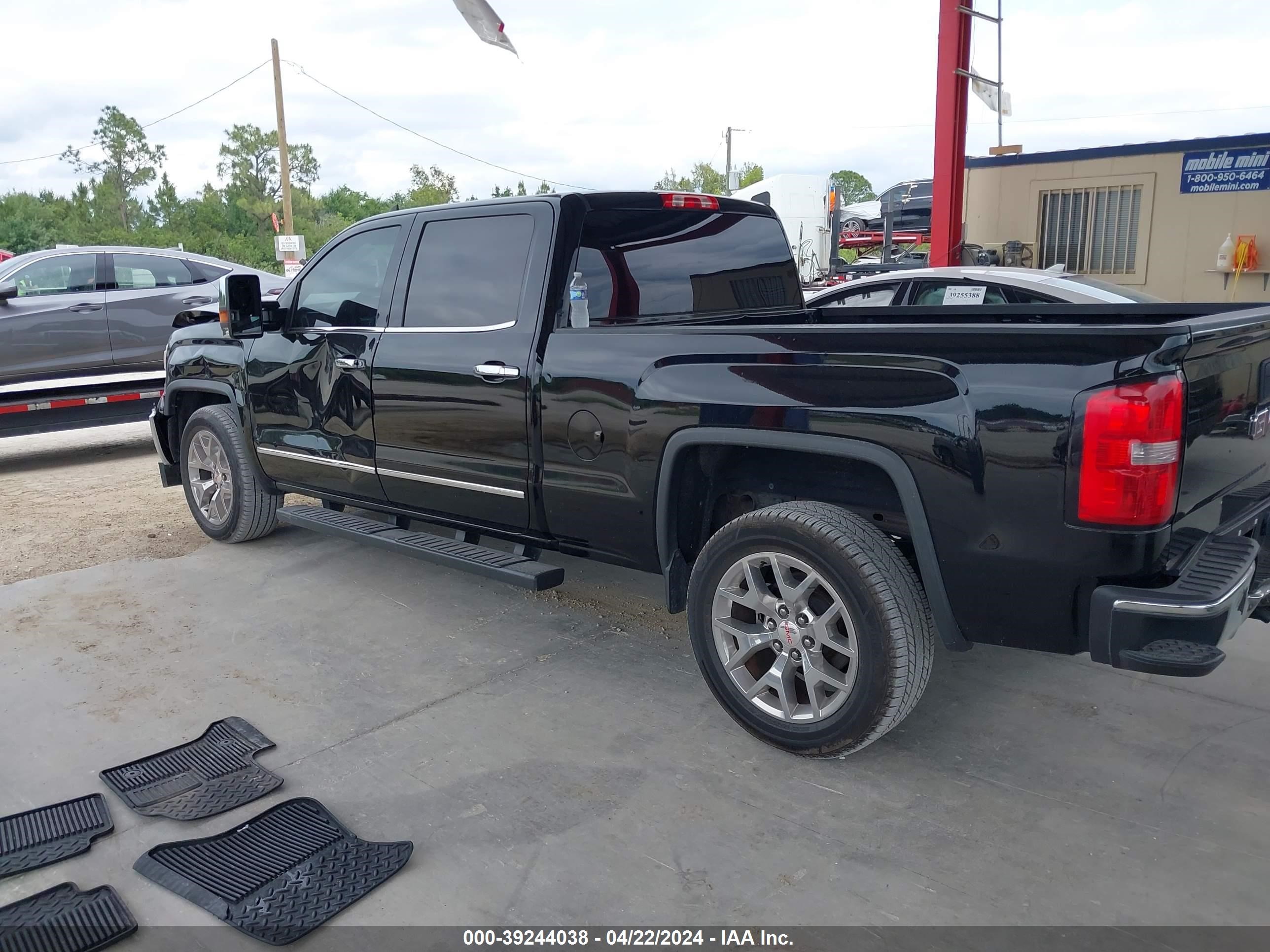 2015 GMC Sierra 1500 Slt vin: 3GTU2VEJ9FG322876