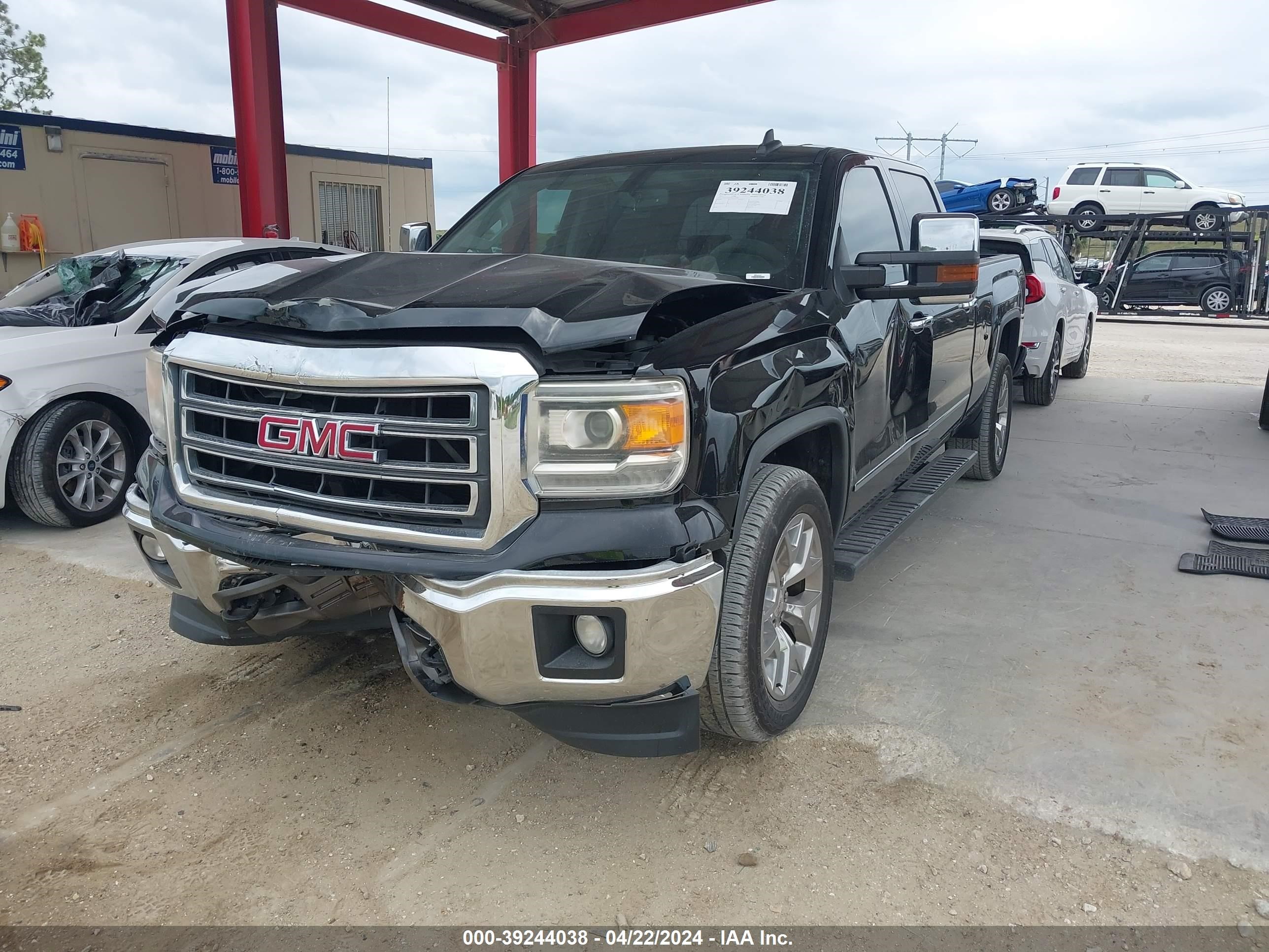 2015 GMC Sierra 1500 Slt vin: 3GTU2VEJ9FG322876